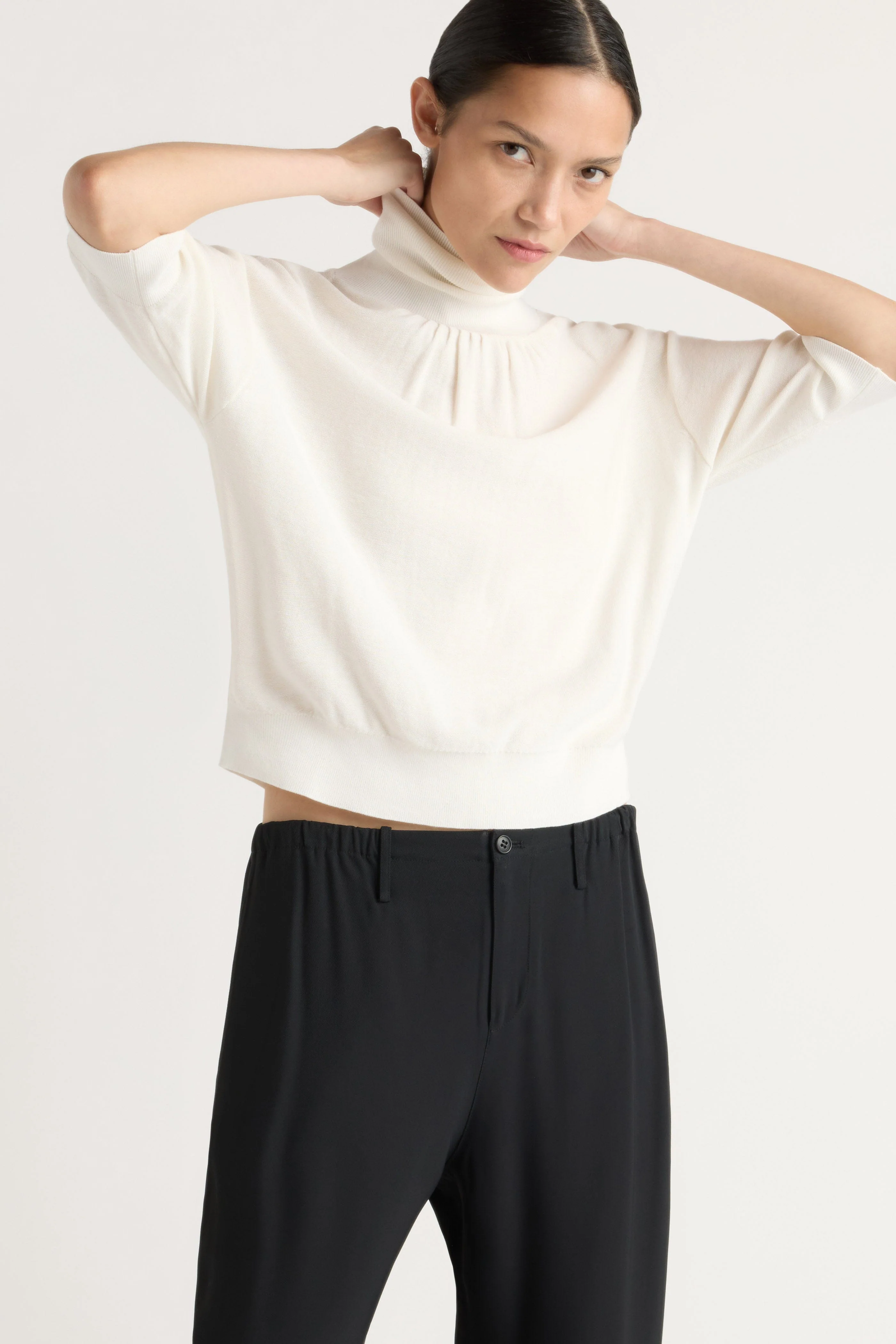 Nuri Tailored Stretch-Waist Pant - Image 5