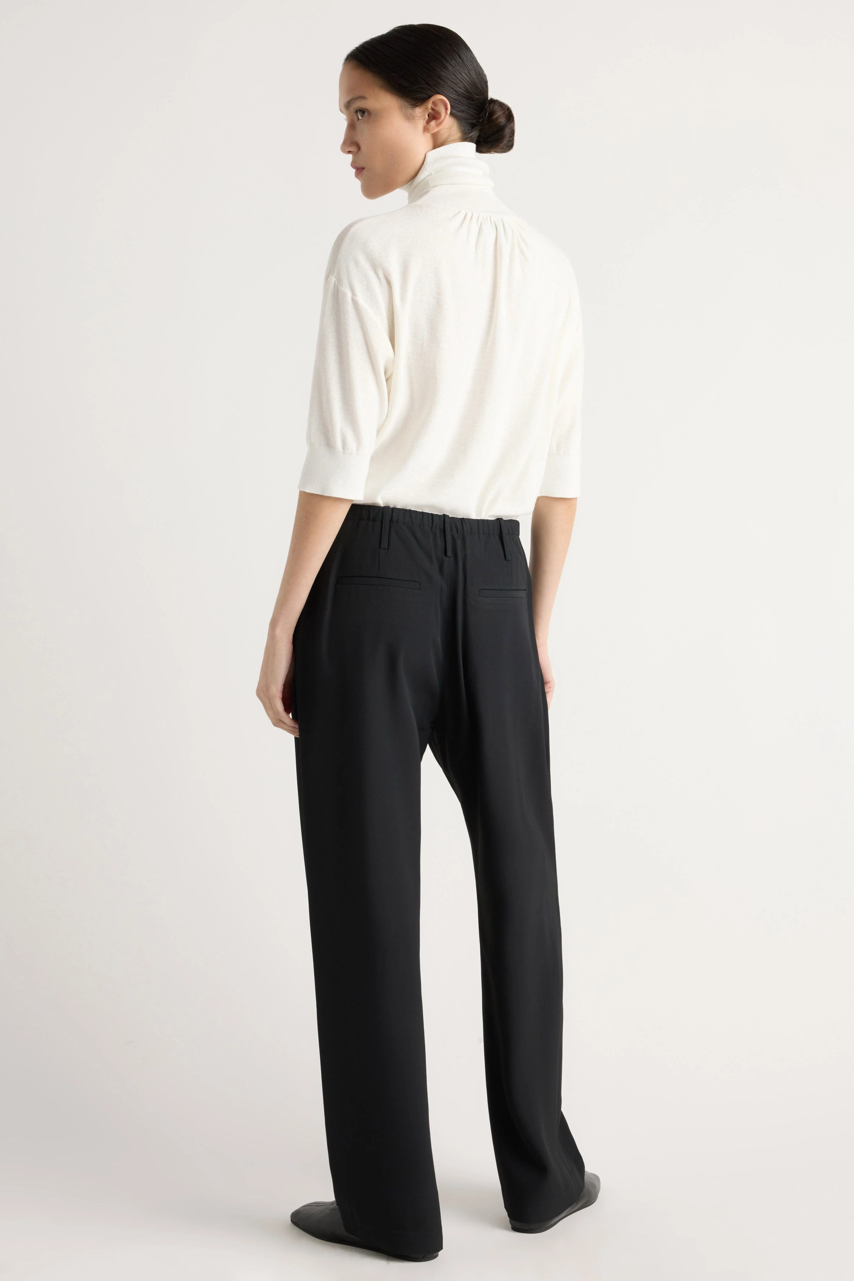 Nuri Tailored Stretch-Waist Pant - Image 6