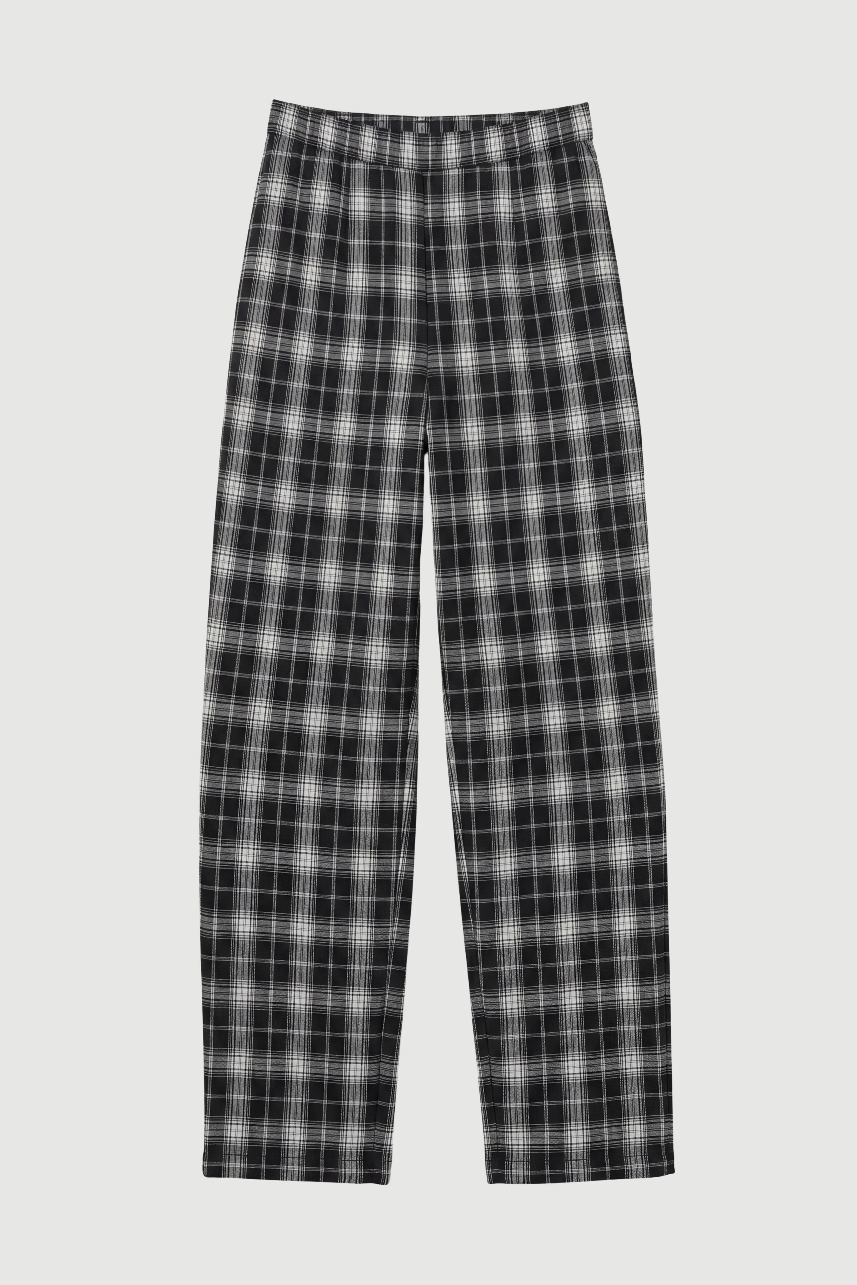 Ondine Plaid Stretch-Waist Pant - Image 7