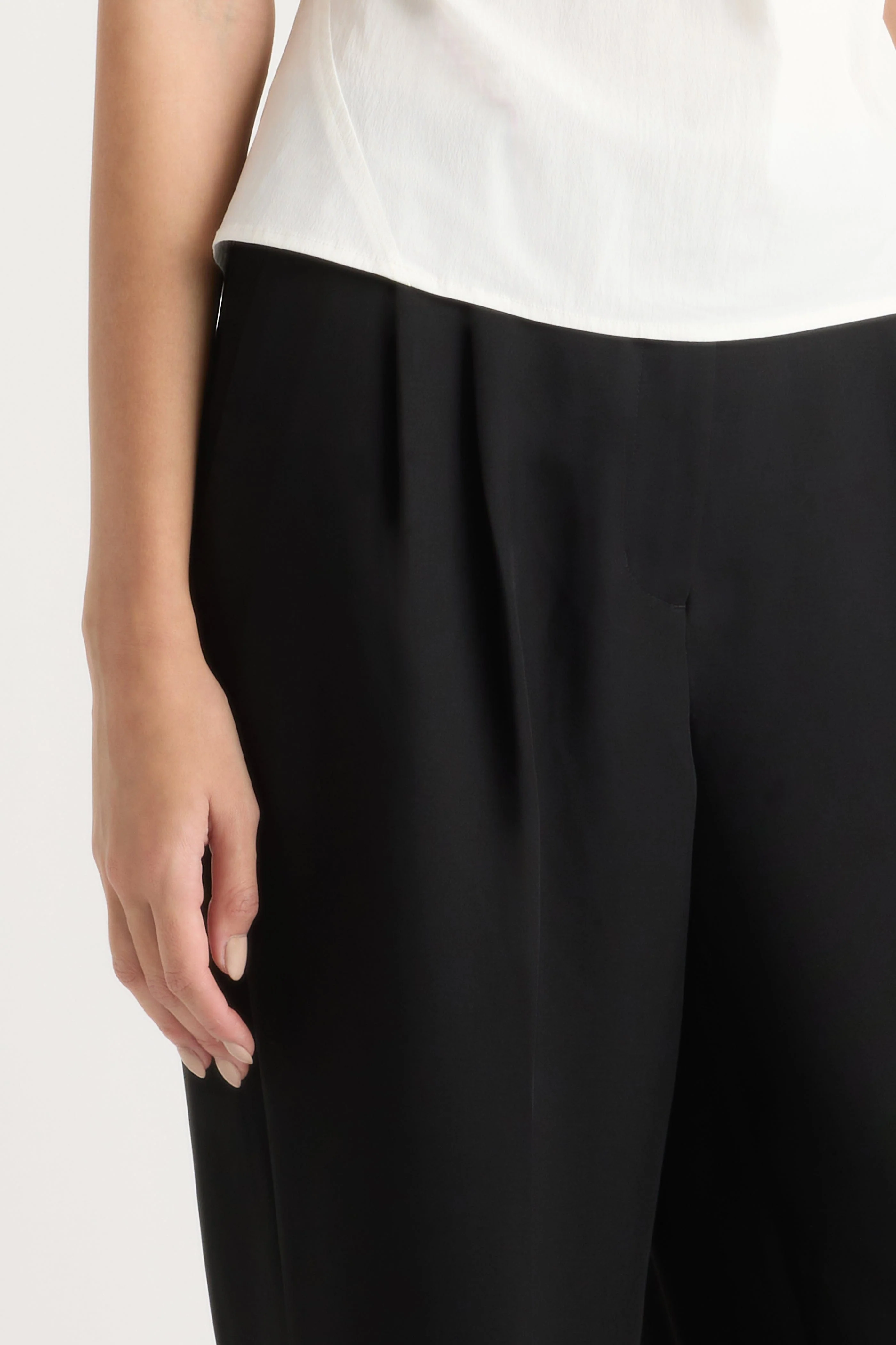 Orion Double-Pleated Tailored Pant - Image 4