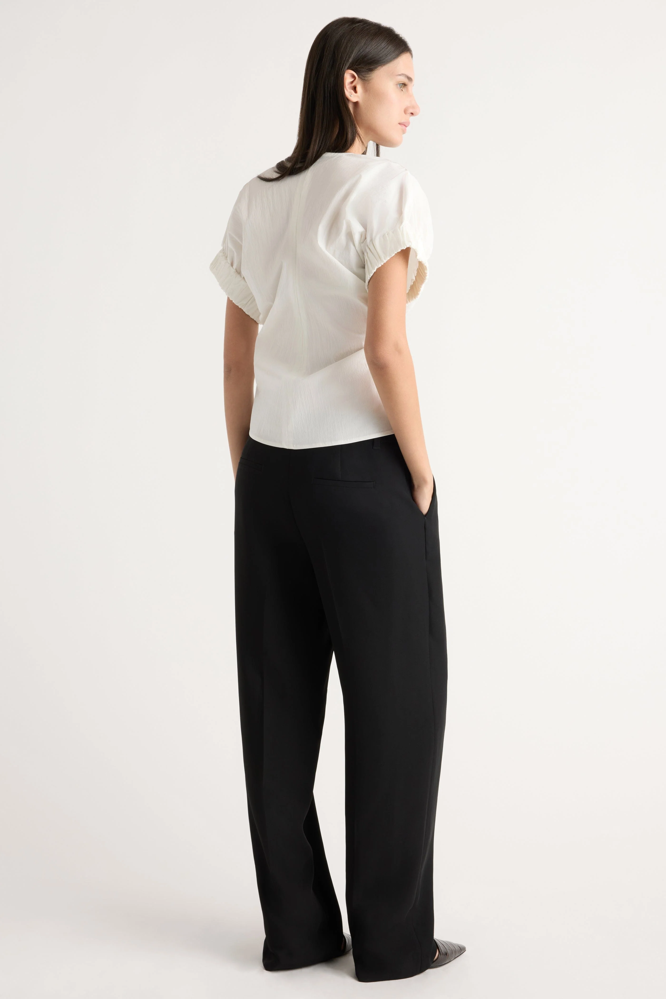Orion Double-Pleated Tailored Pant - Image 6