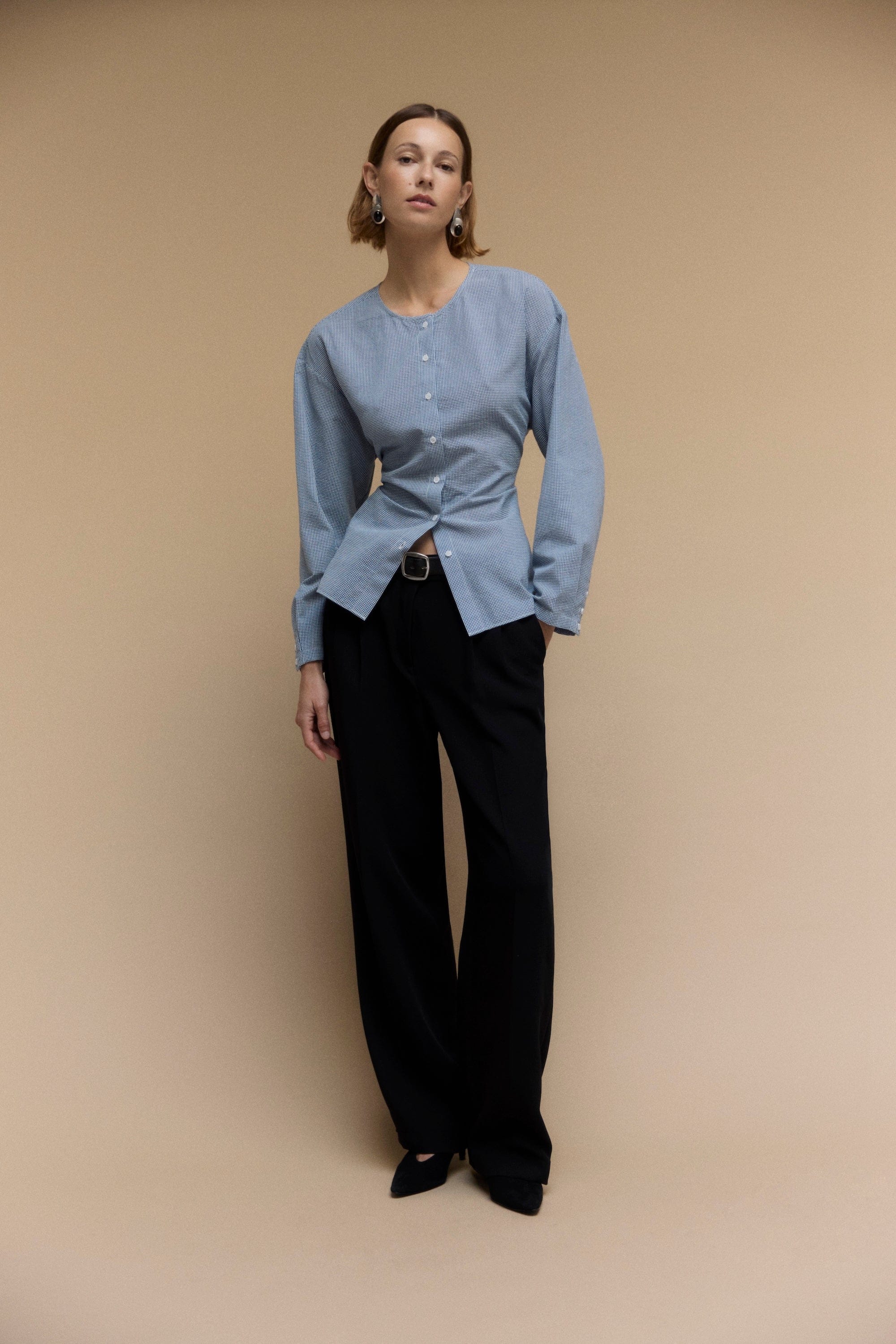 Orion Double-Pleated Tailored Pant - Image 7