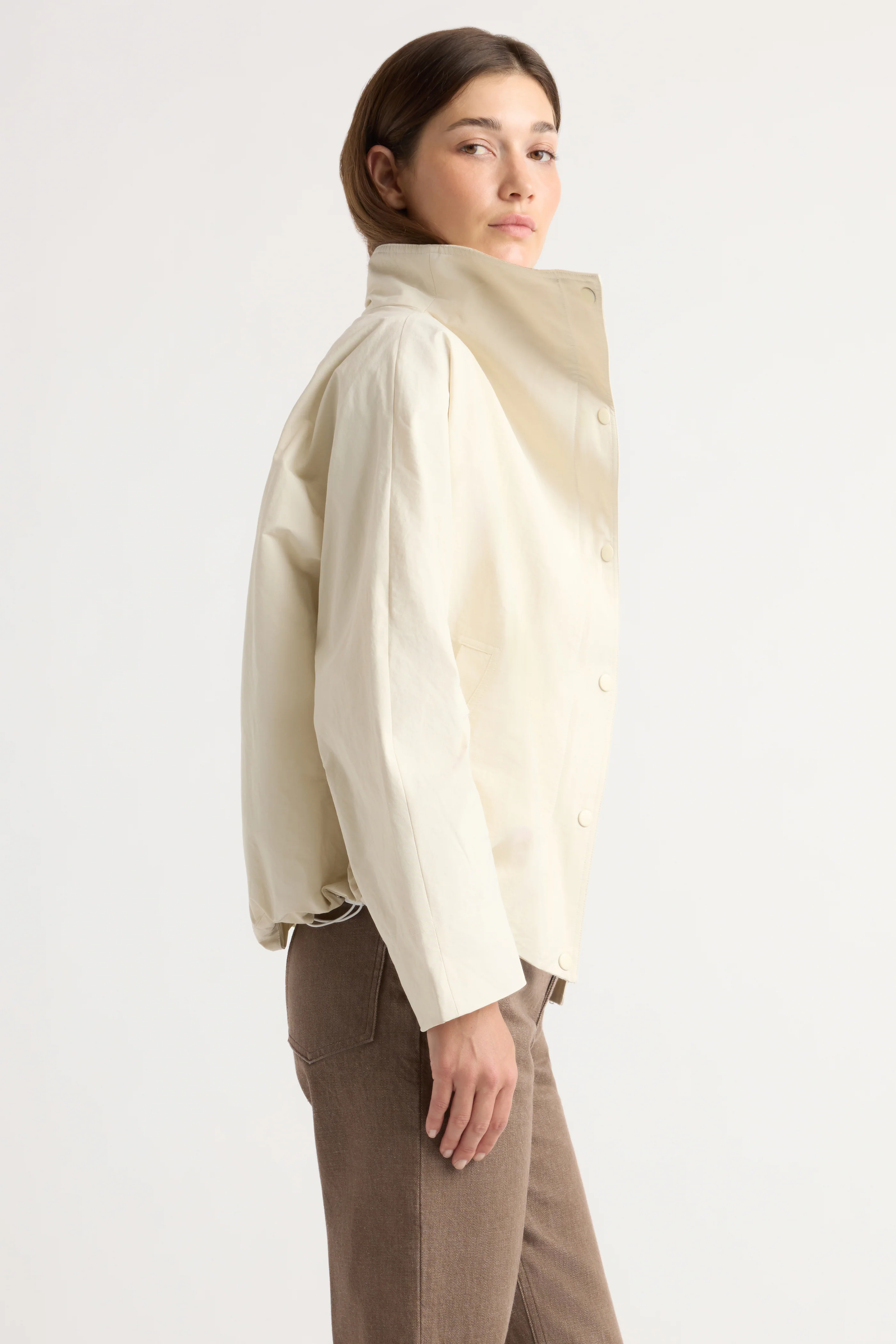 Padma Two-Way Zip Collared Jacket - Image 3