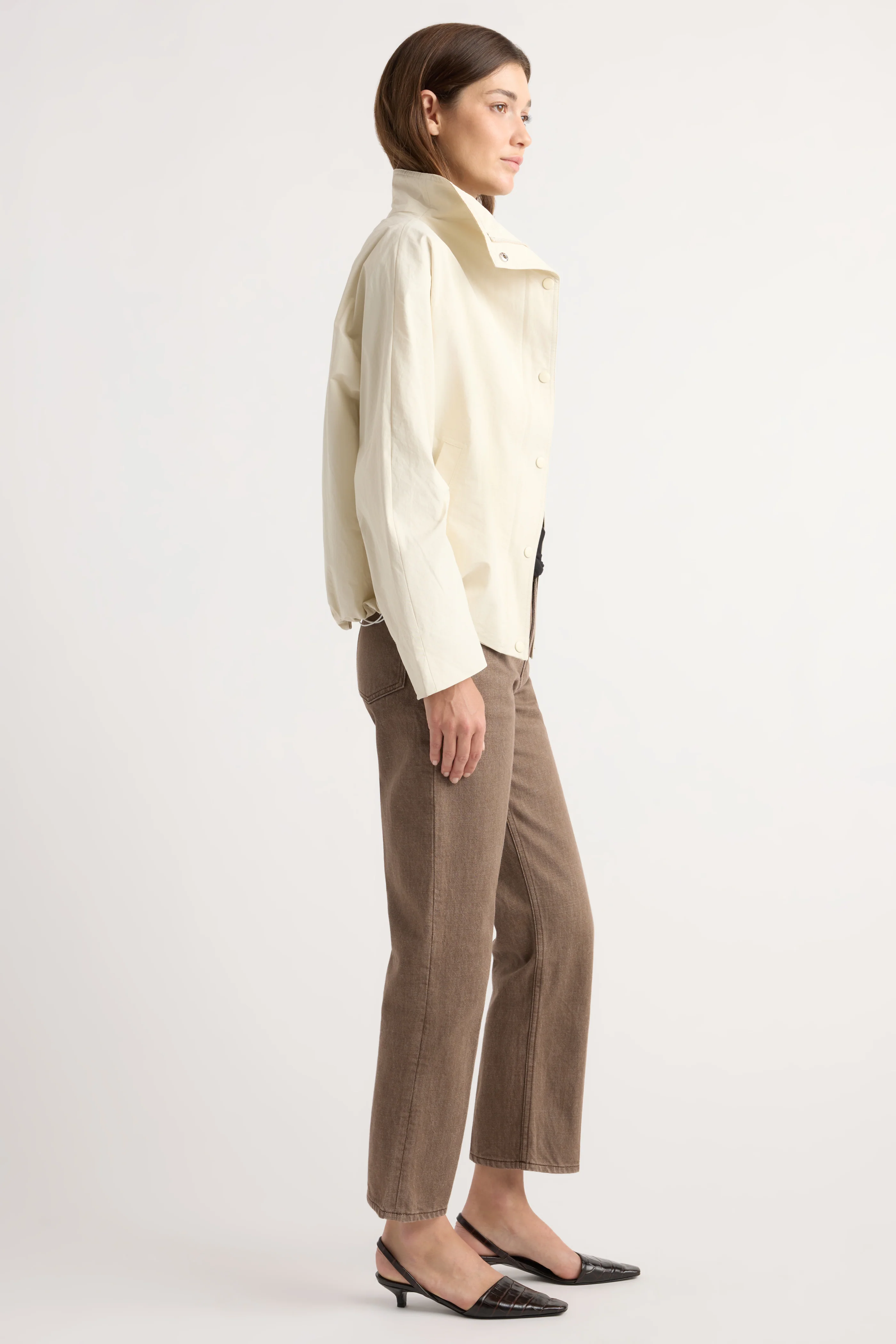 Padma Two-Way Zip Collared Jacket - Image 5