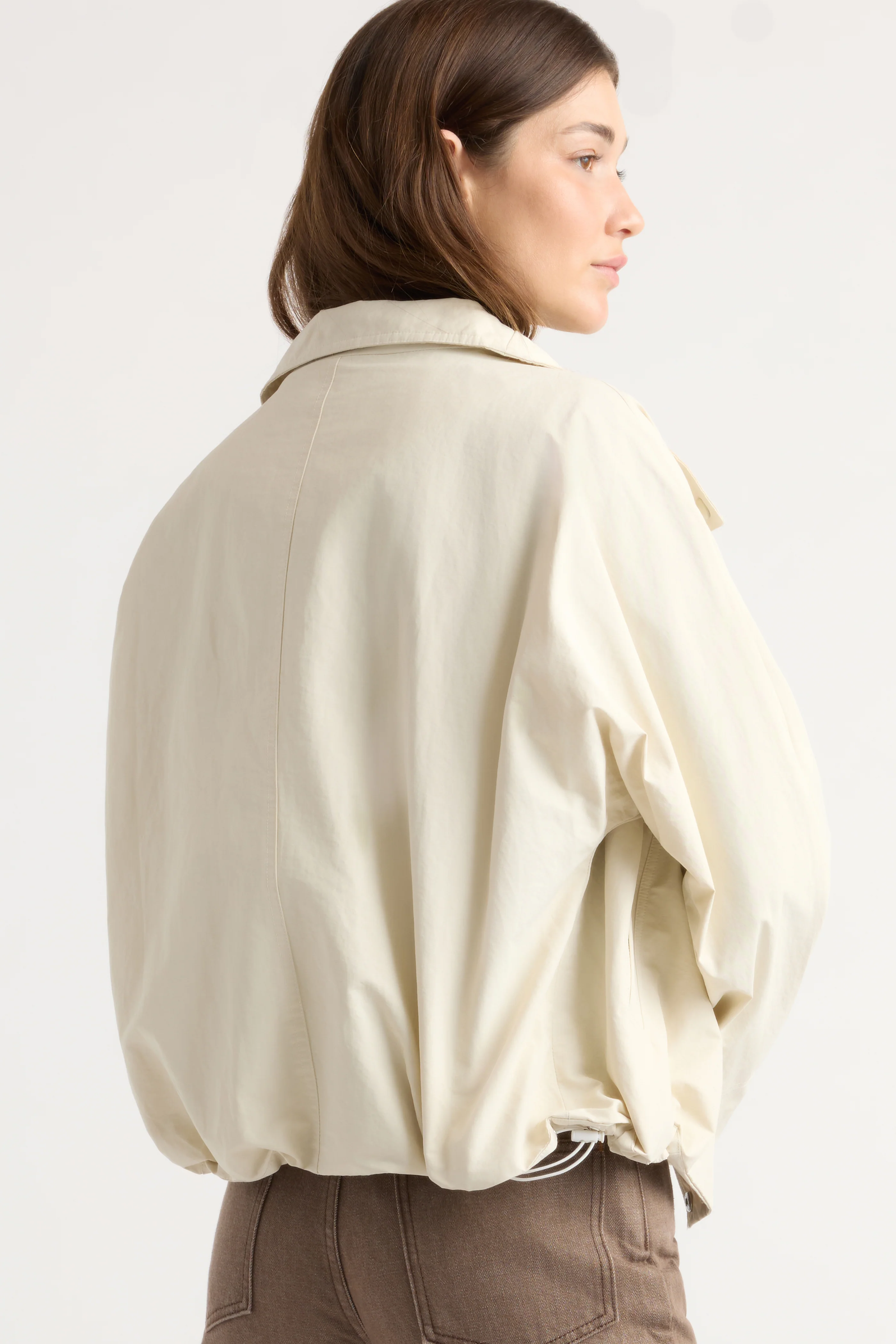 Padma Two-Way Zip Collared Jacket - Image 6