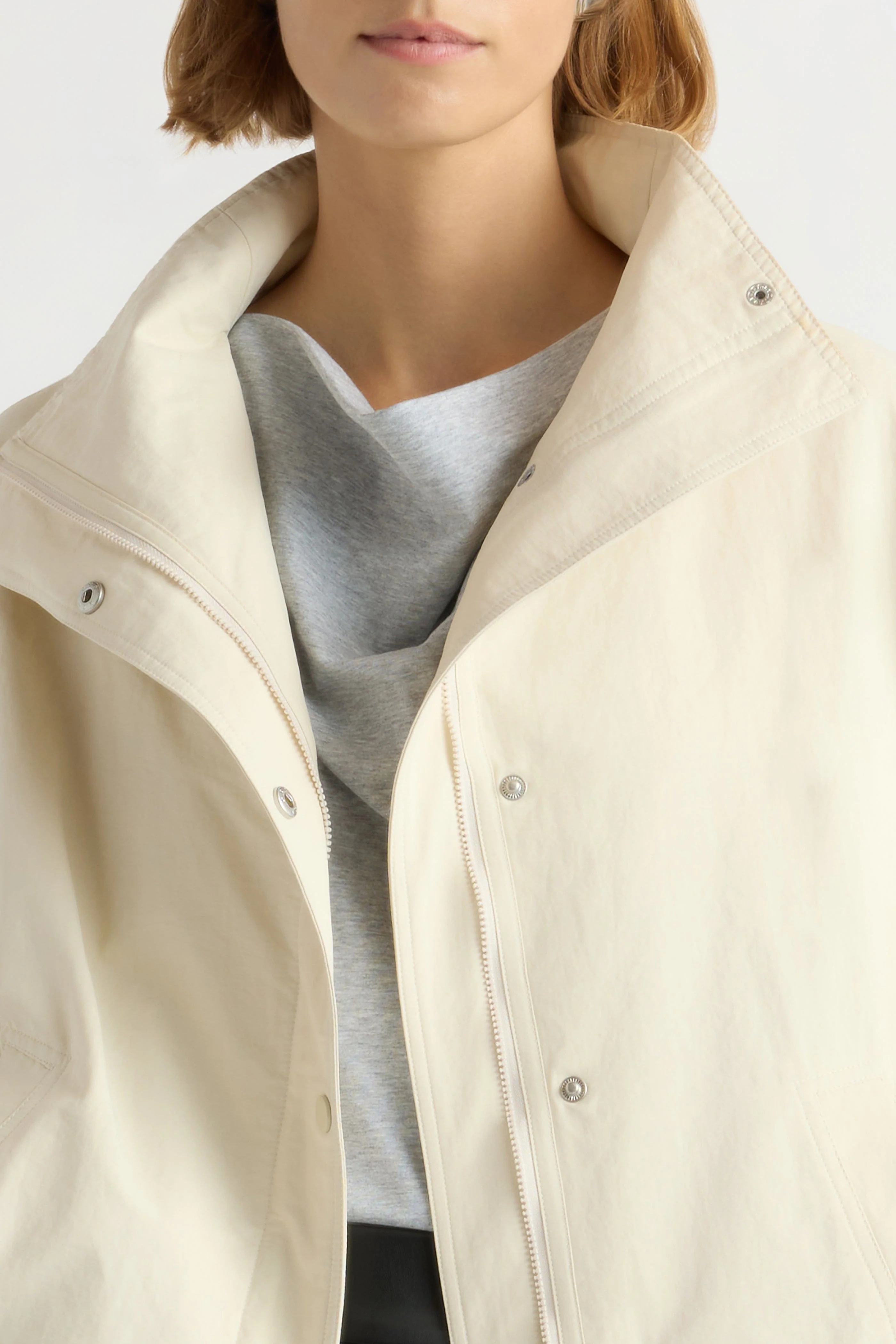 Padma Two-Way Zip Collared Jacket - Image 9