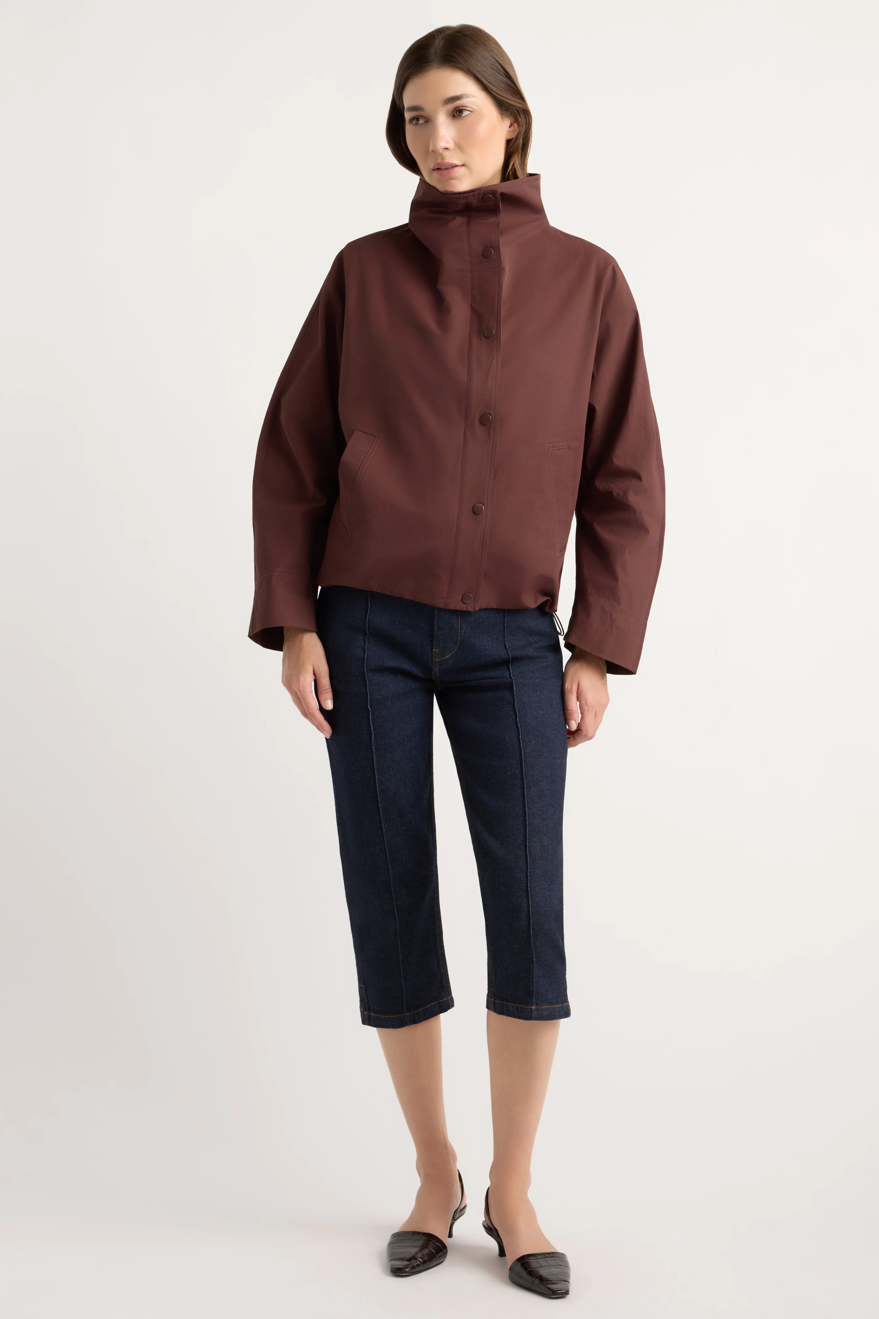Padma Two-Way Zip Collared Jacket - Image 3