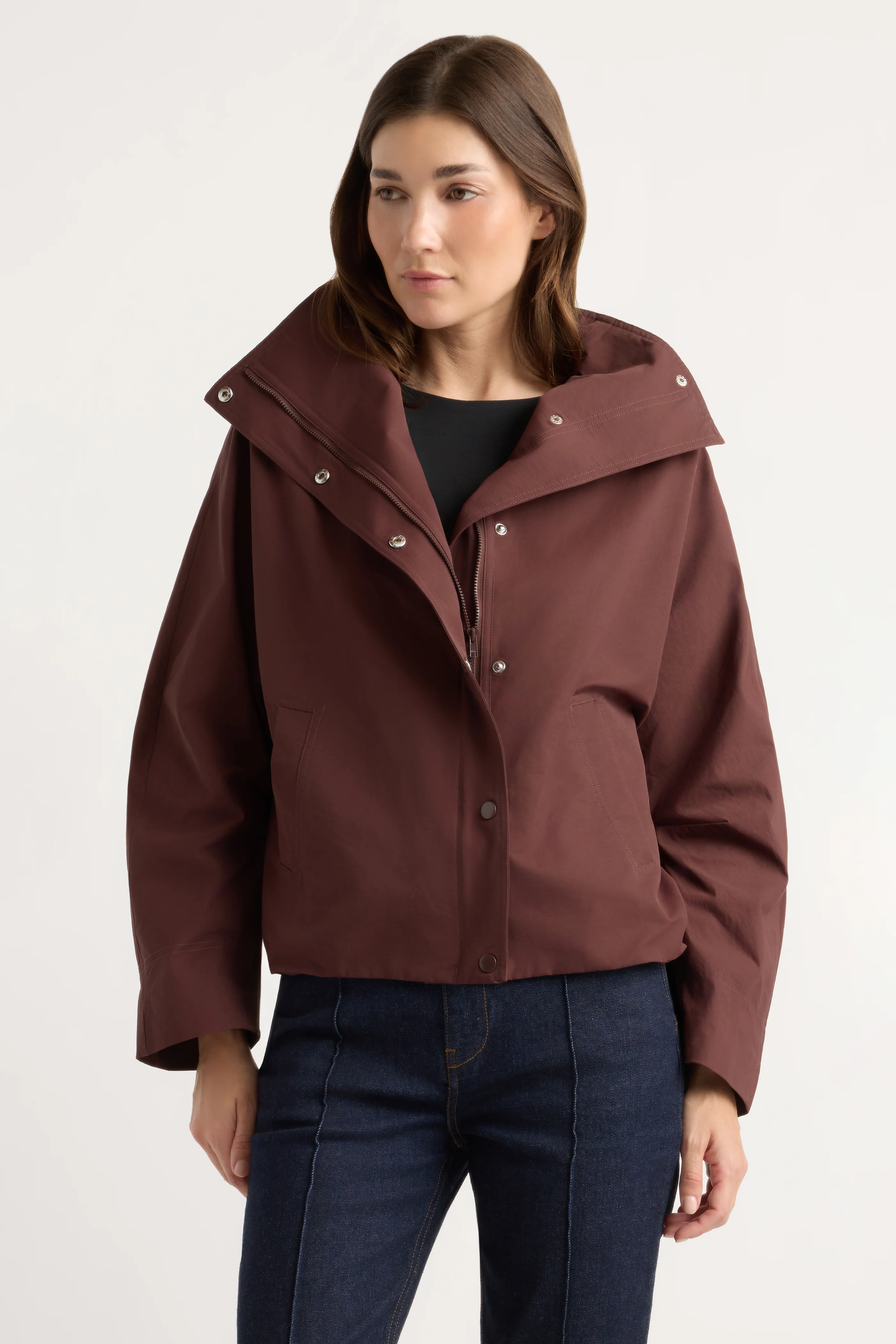 Padma Two-Way Zip Collared Jacket - Image 5