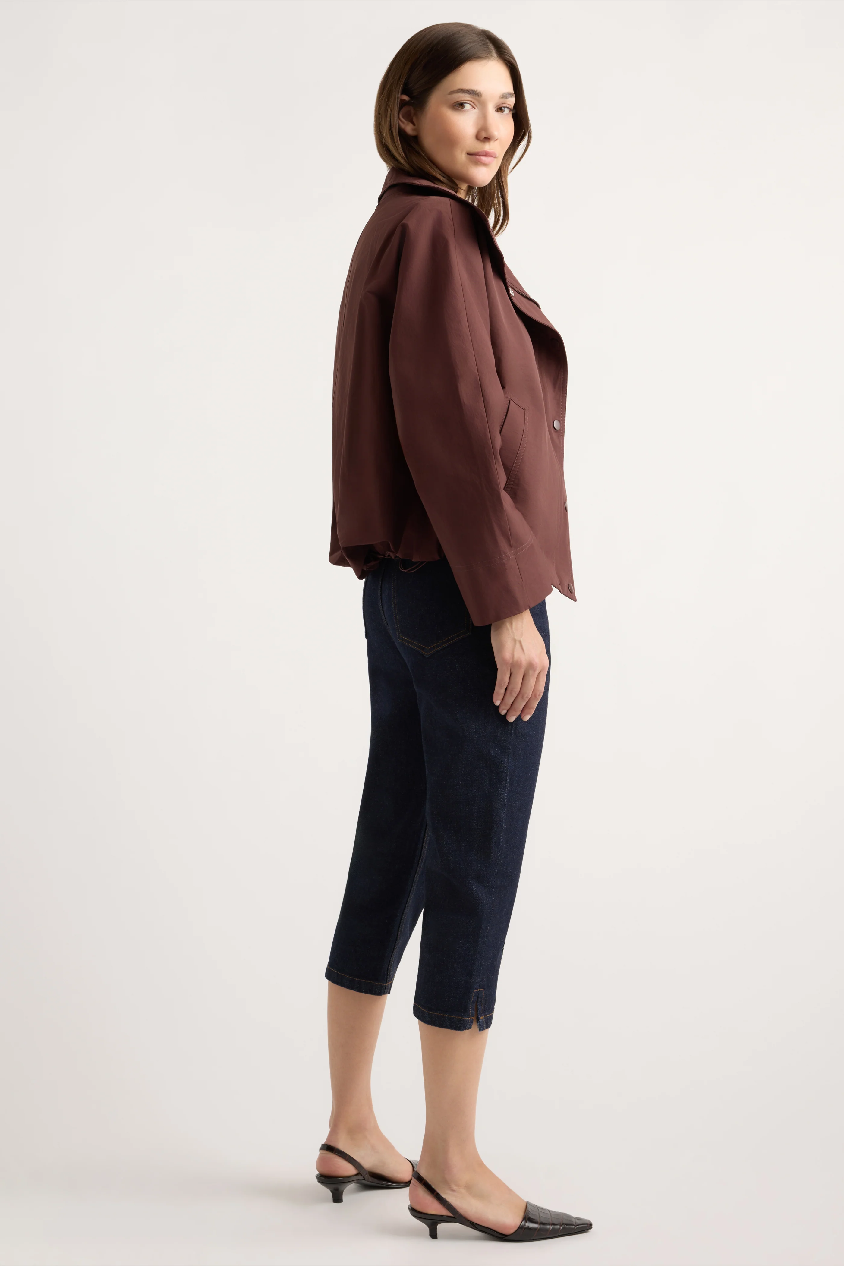 Padma Two-Way Zip Collared Jacket - Image 6