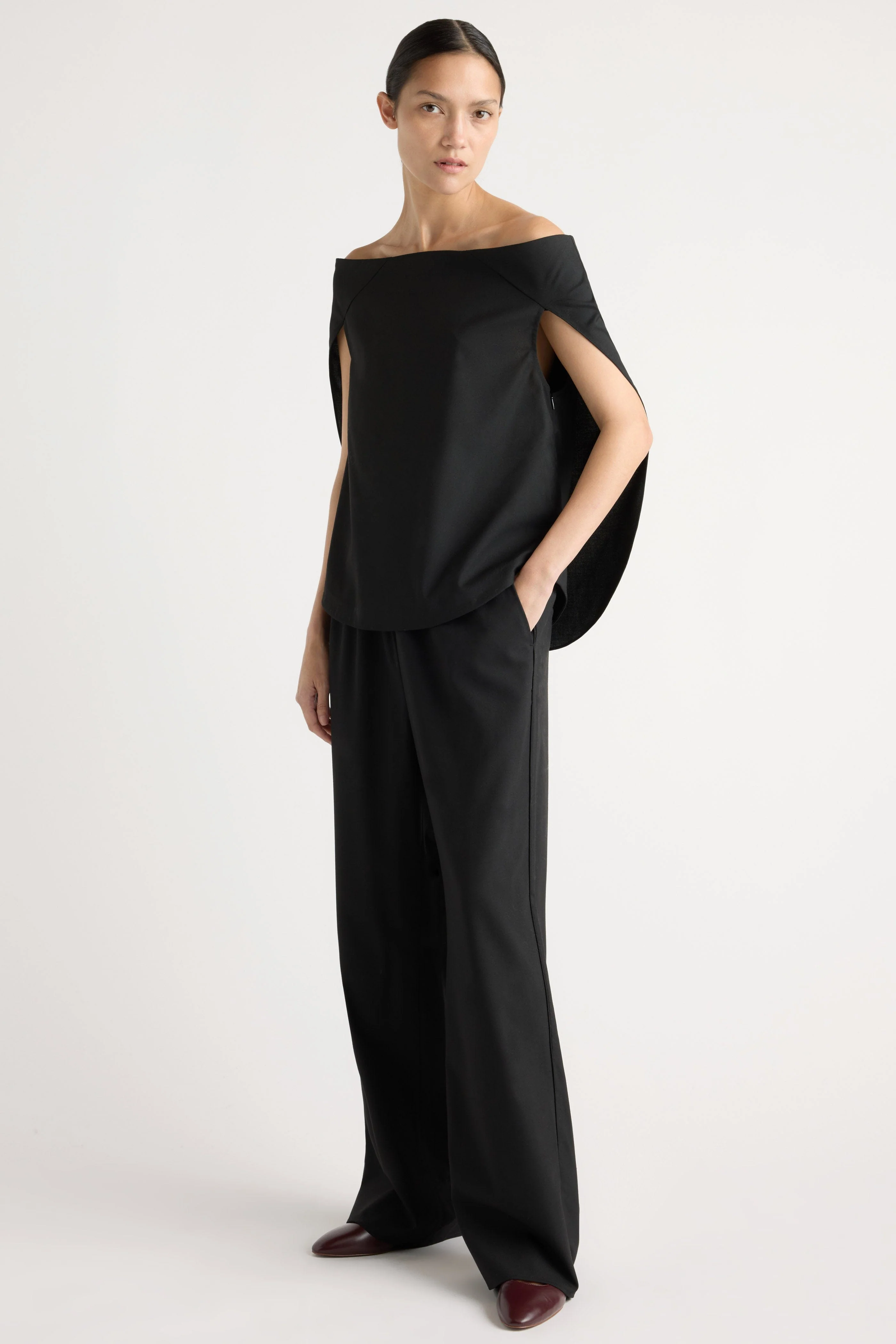 Parmer Wool-Blend Stretch-Waist Pant - Image 5