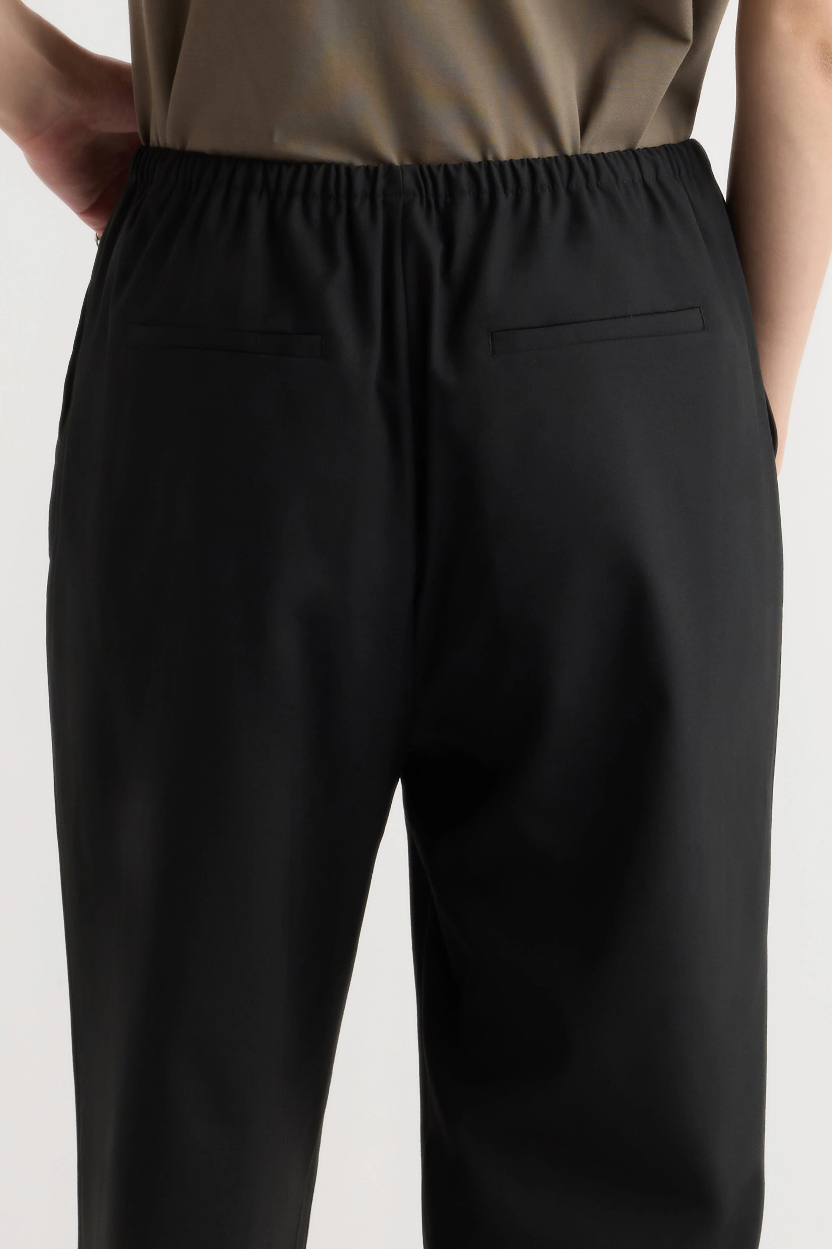 Parmer Wool-Blend Stretch-Waist Pant - Image 8