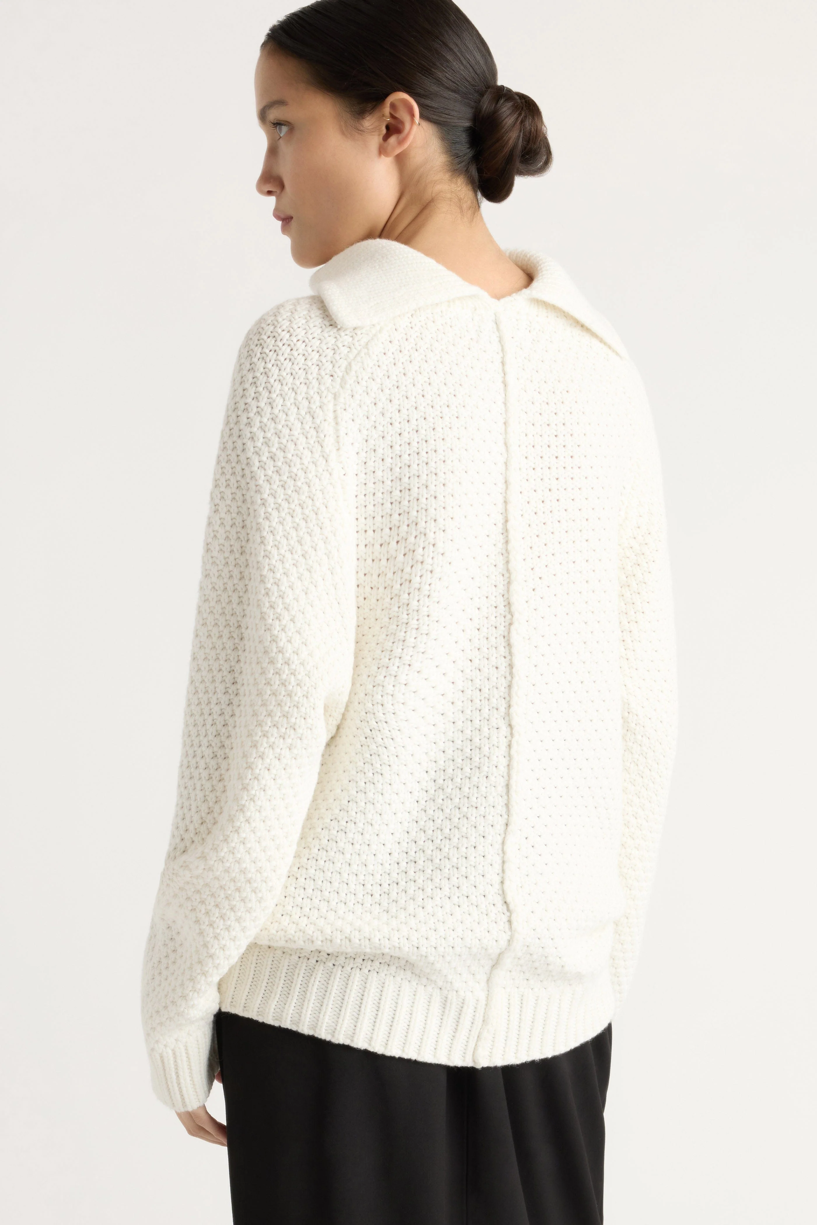 Petra Oversized Textured-Knit Sweater - Image 6