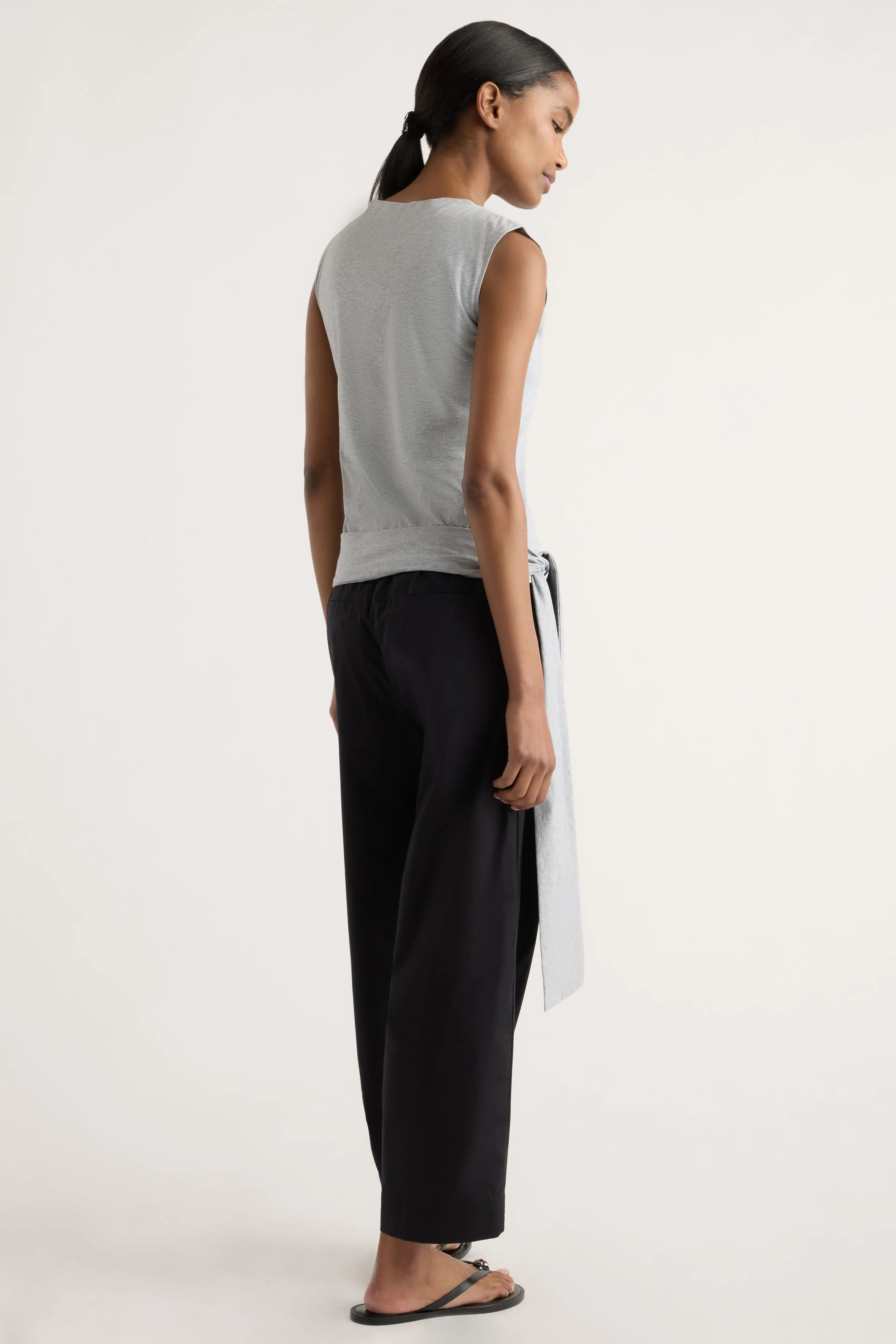 Peyton Stretch-Waist Organic Cotton Pant - Image 5