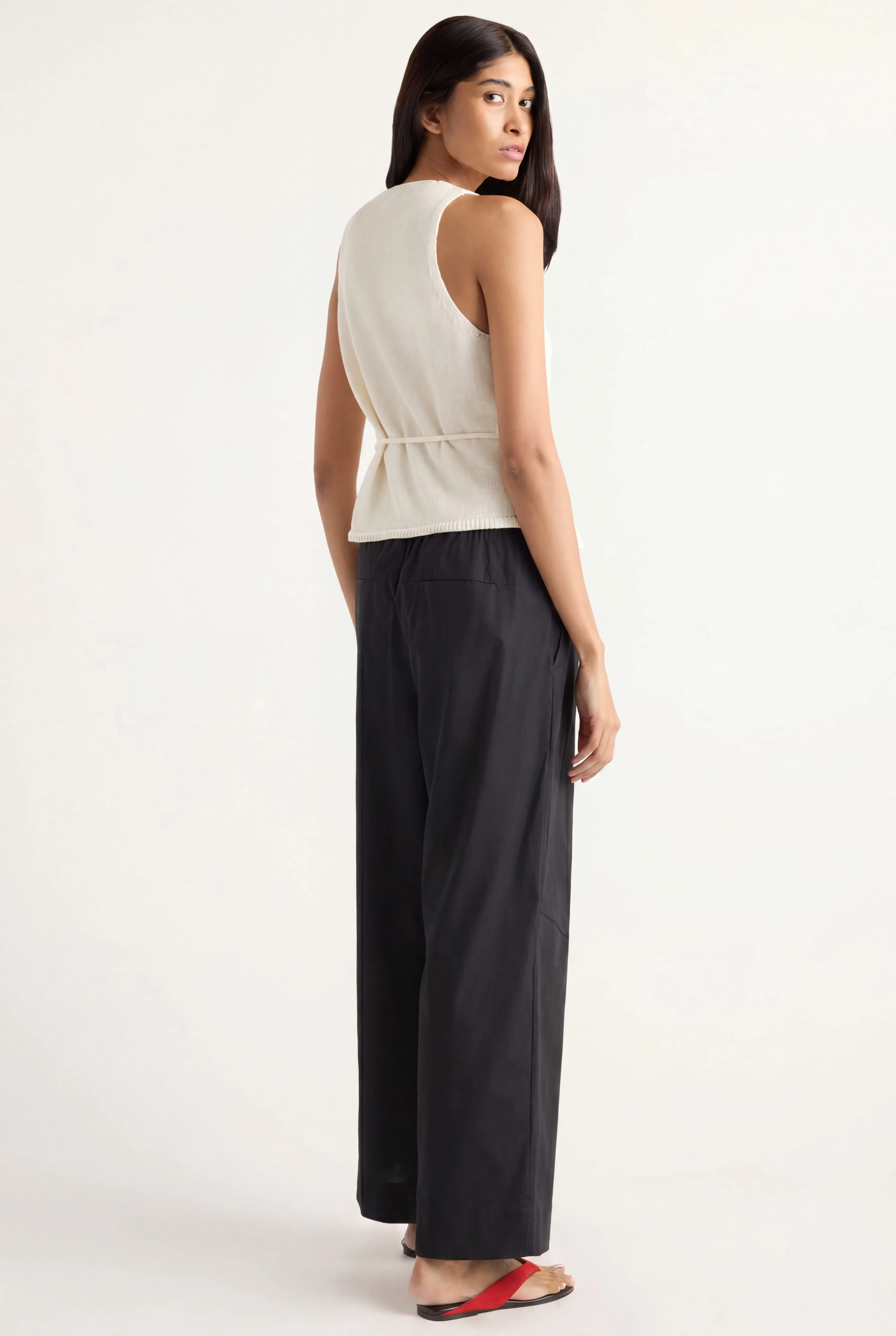 Peyton Stretch-Waist Organic Cotton Pant - Image 9