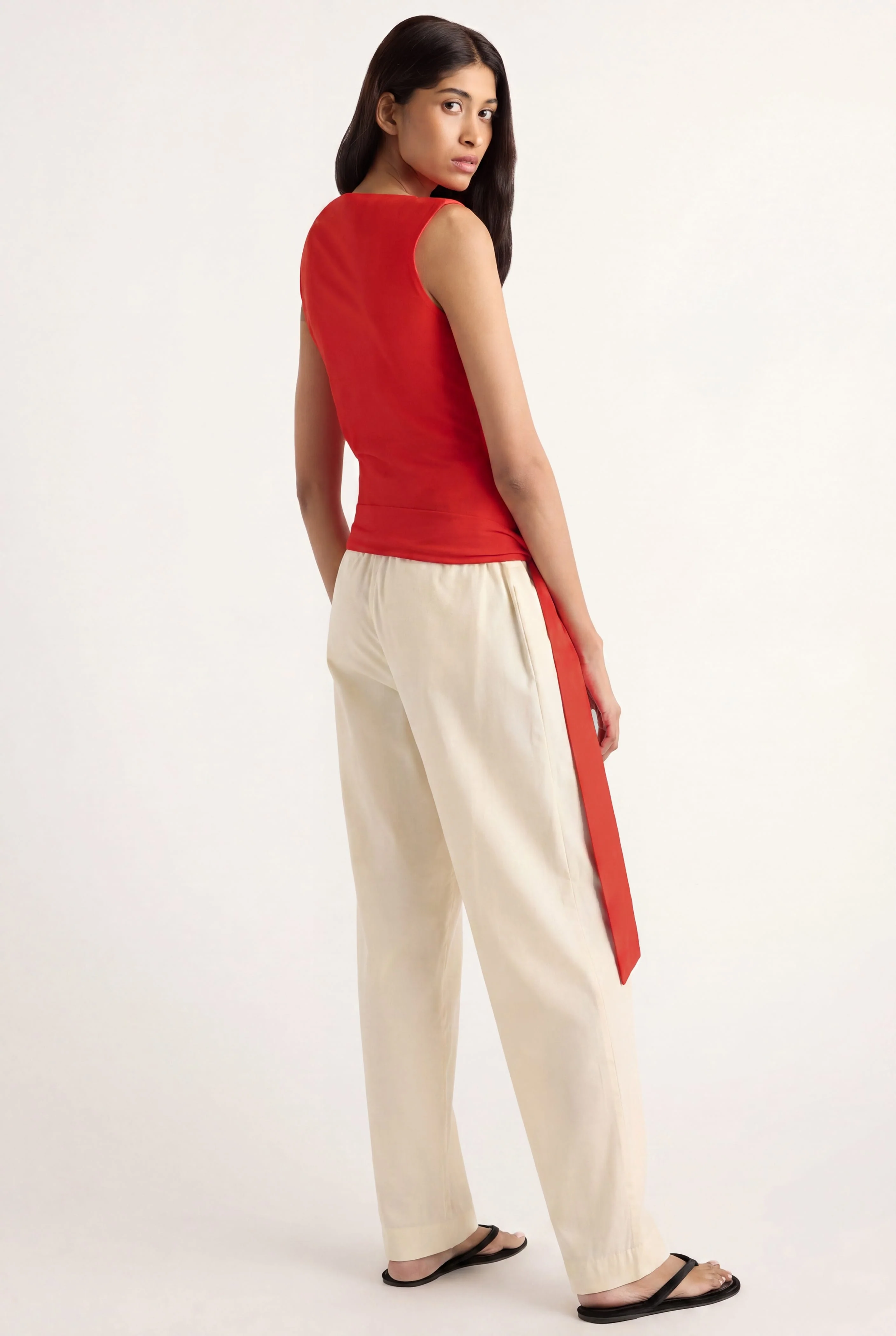 Peyton Stretch-Waist Organic Cotton Pant - Image 7