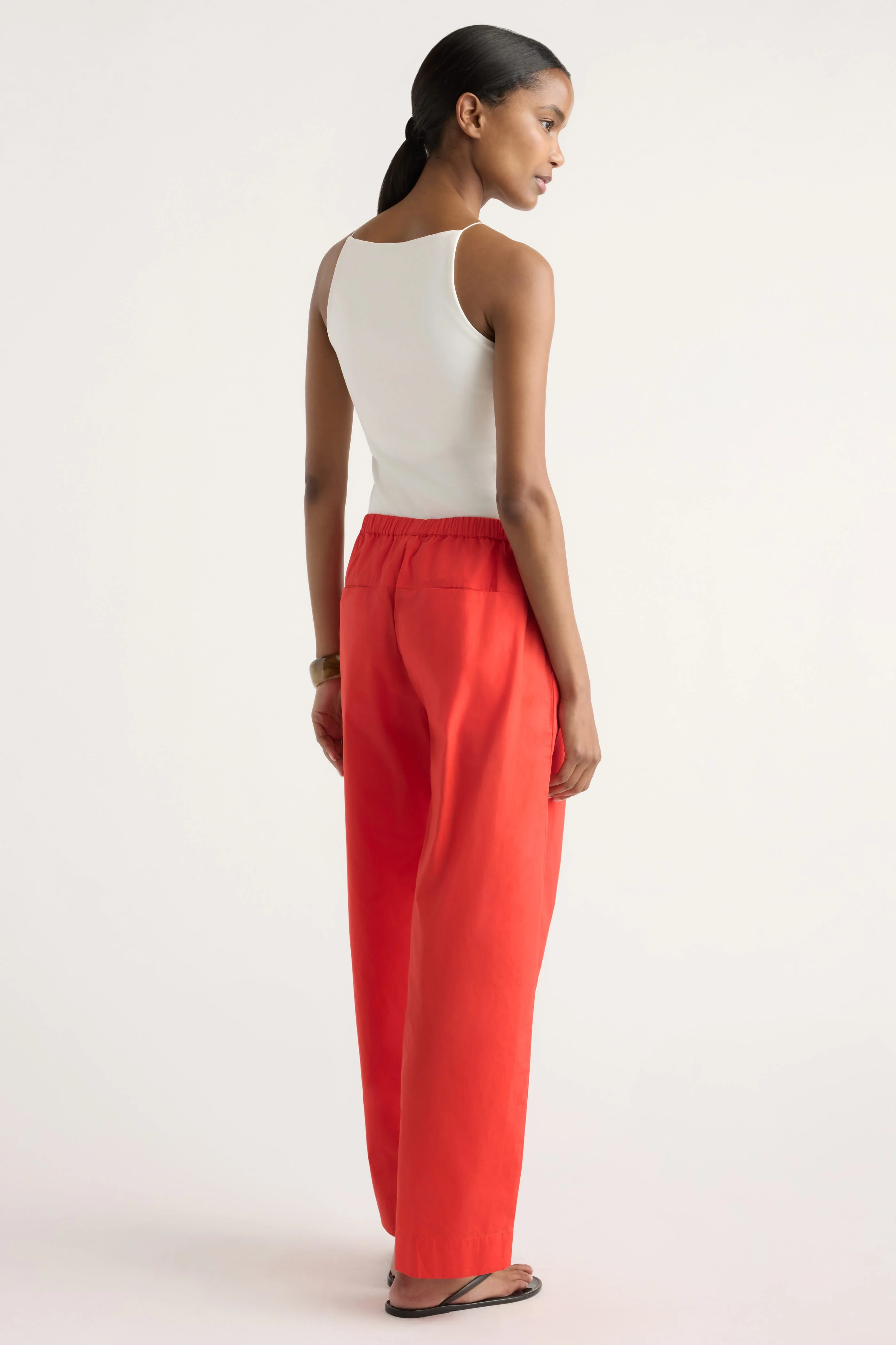 Peyton Stretch-Waist Organic Cotton Pant - Image 6
