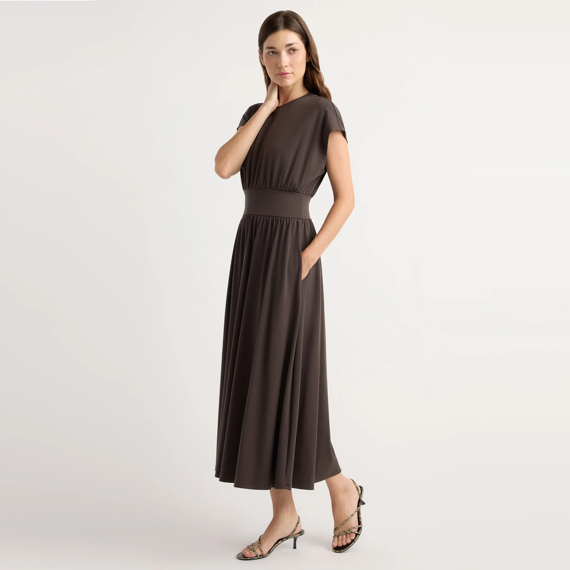 Prima Jersey Midi Dress