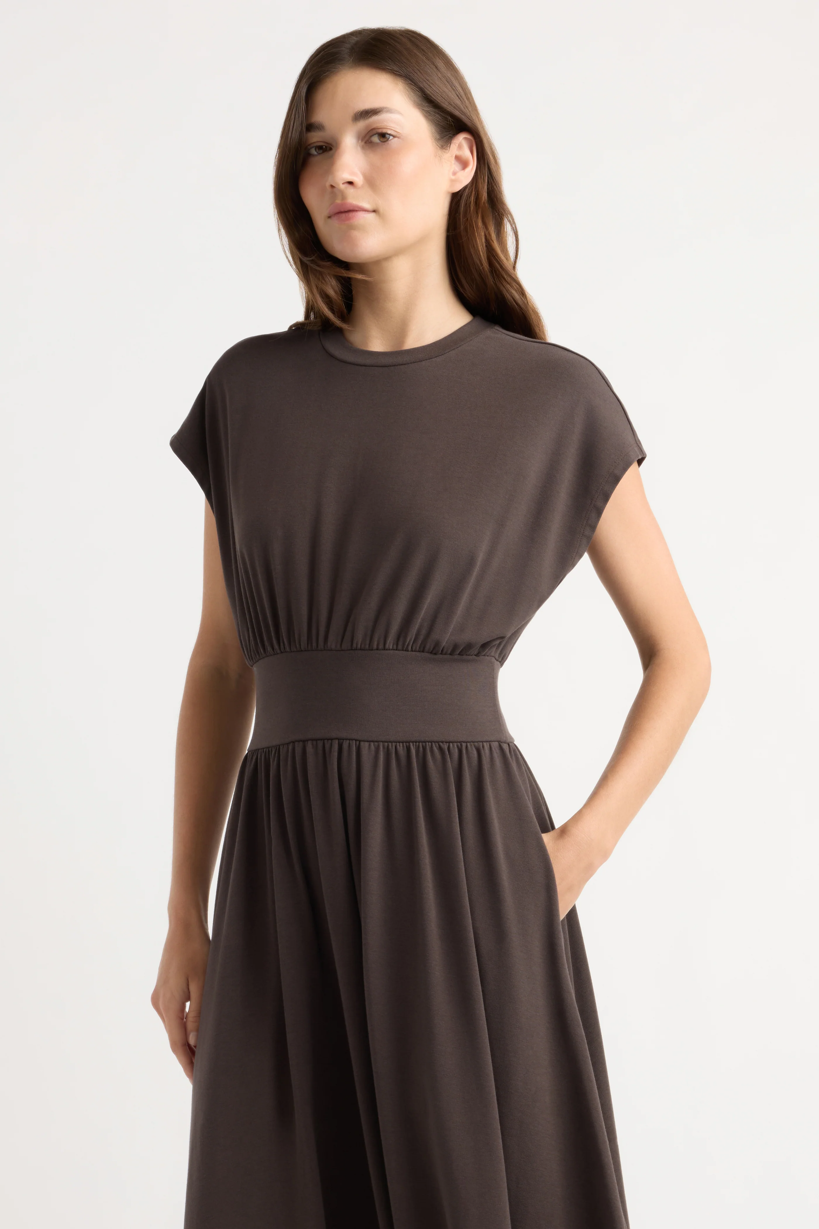 Prima Jersey Midi Dress - Image 3