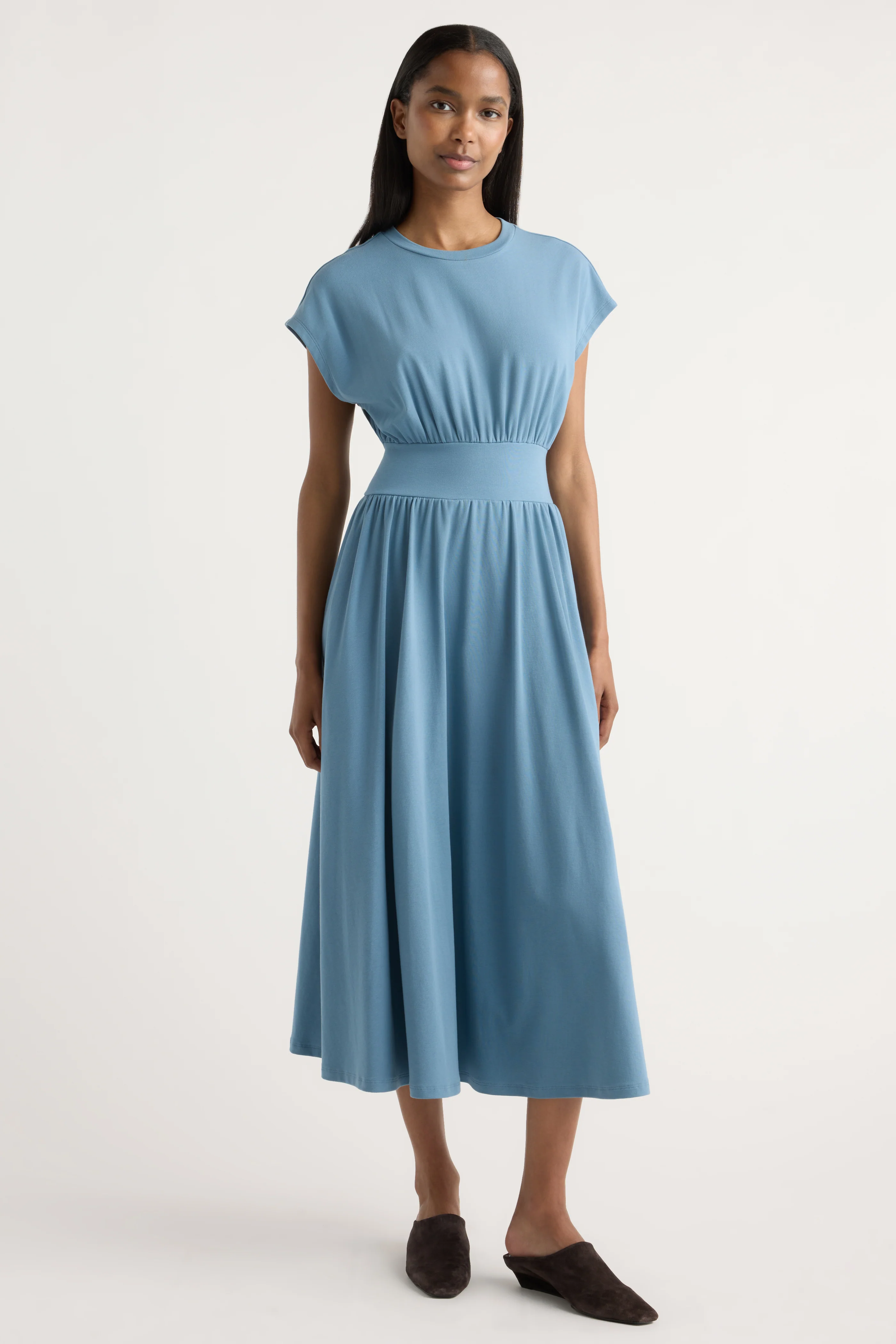 Prima Jersey Midi Dress - Image 4