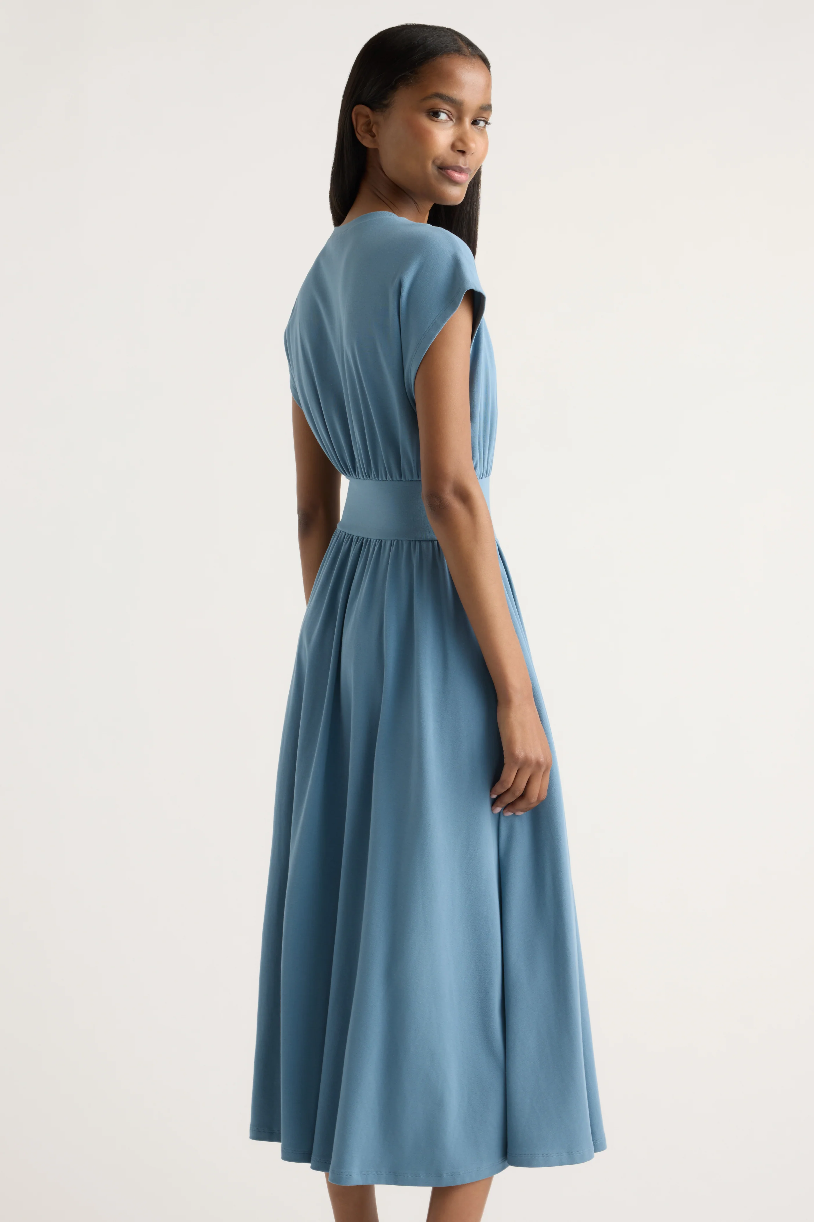 Prima Jersey Midi Dress - Image 5