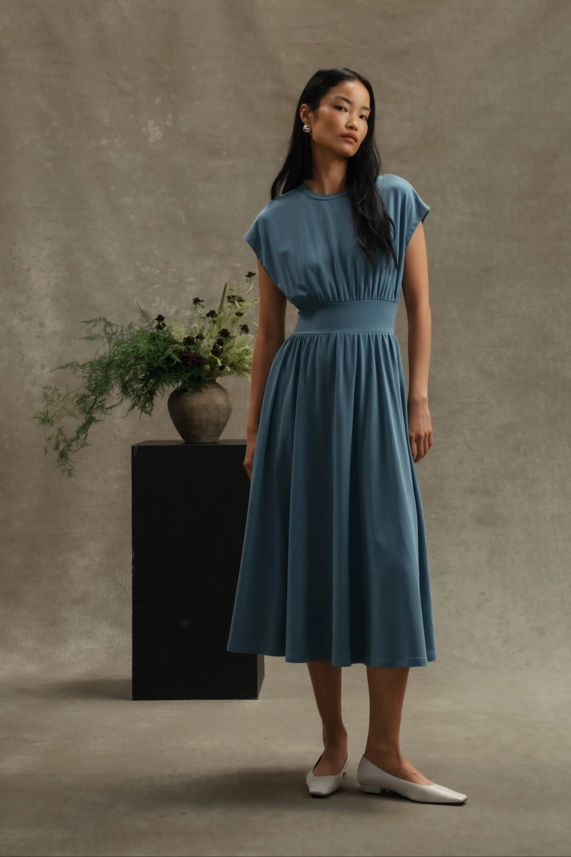 Prima Jersey Midi Dress - Image 6