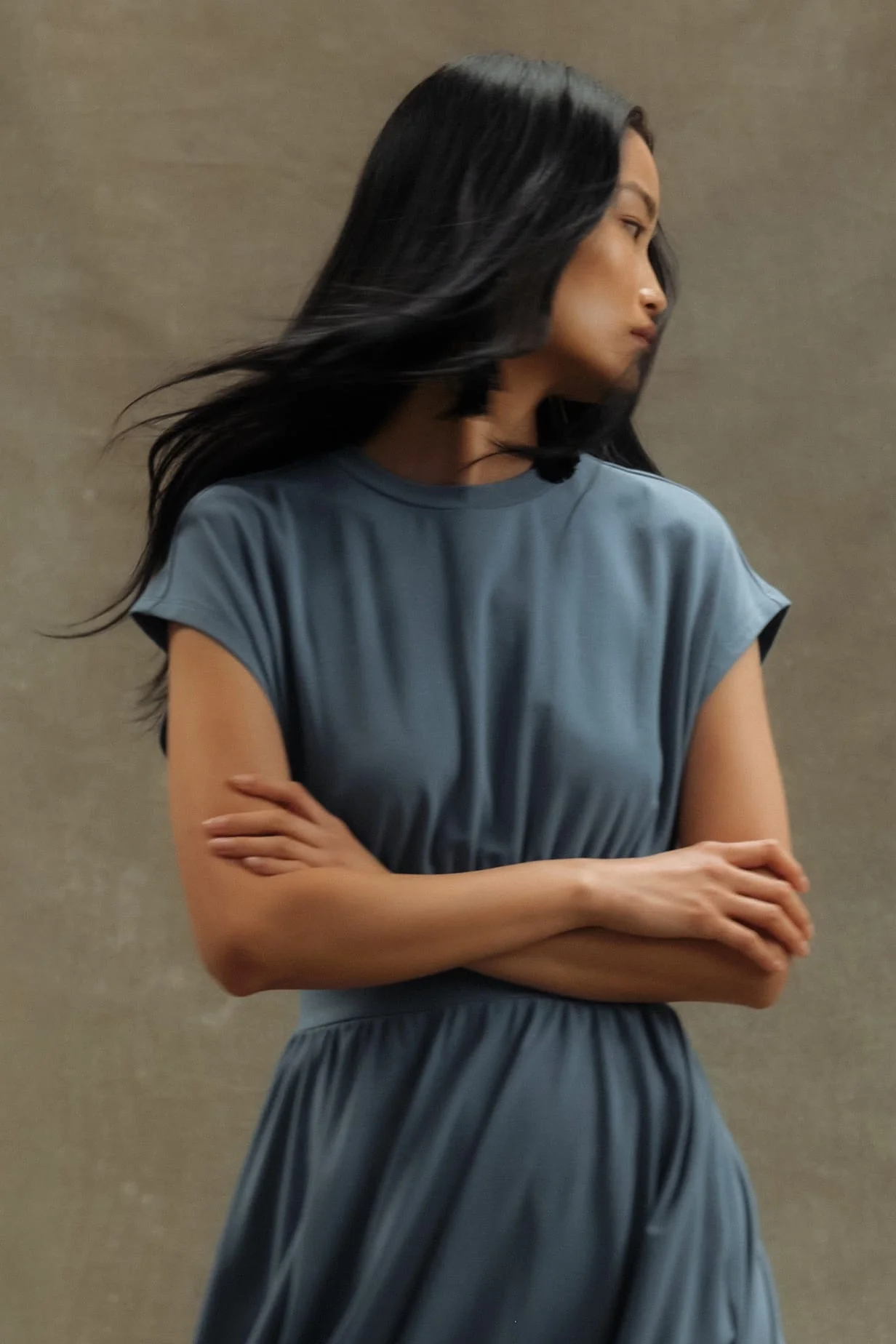 Prima Jersey Midi Dress - Image 7