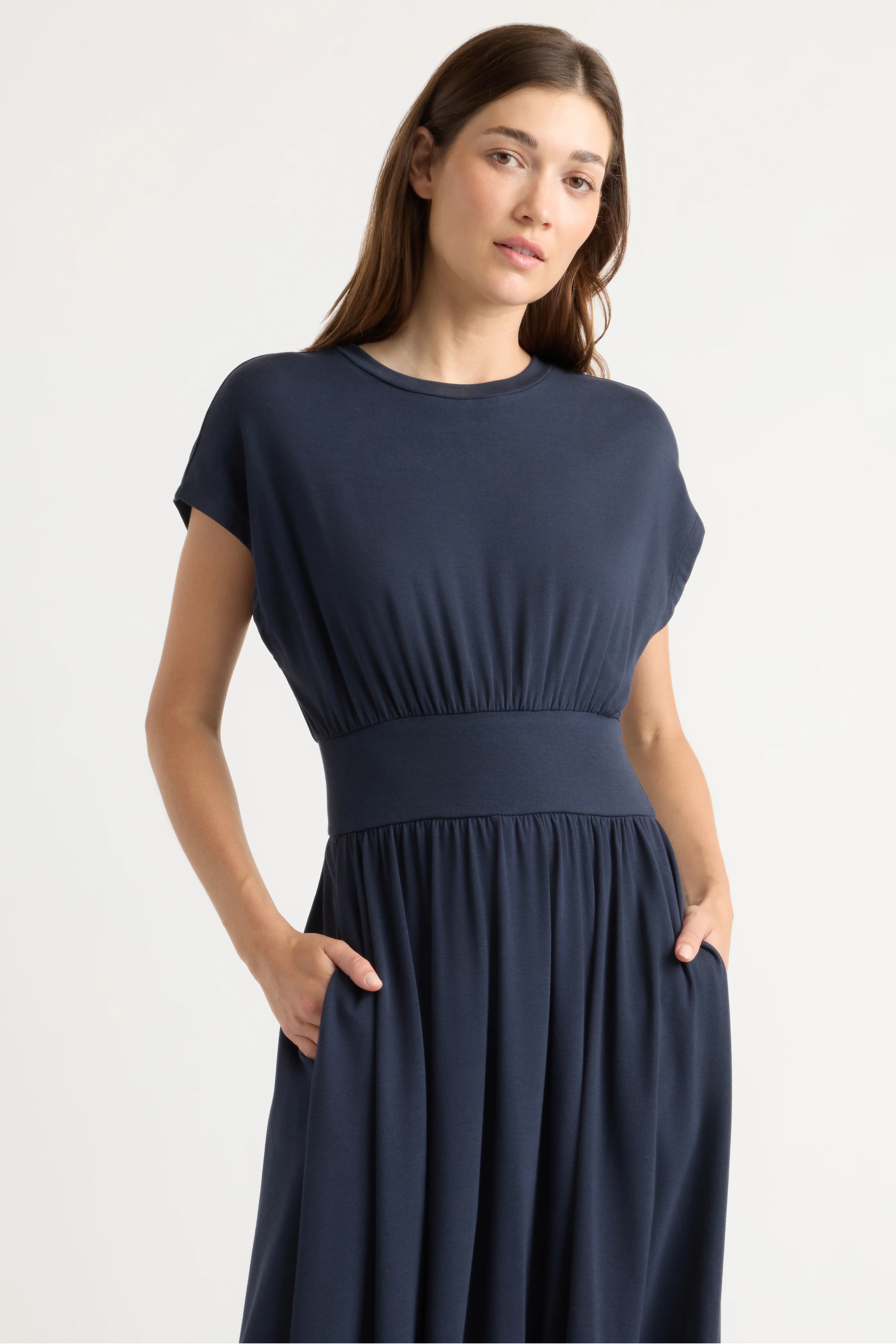 Prima Jersey Midi Dress - Image 3