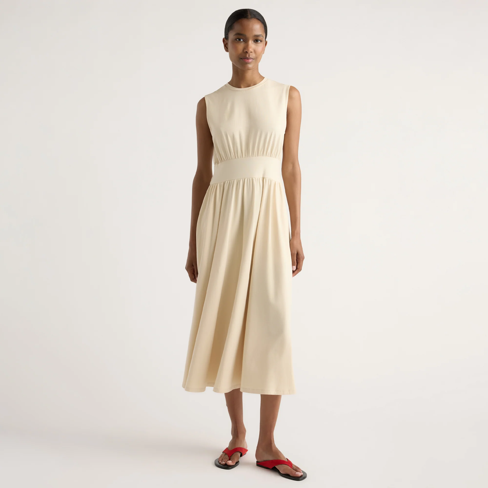 Prynn Sleeveless Jersey Dress