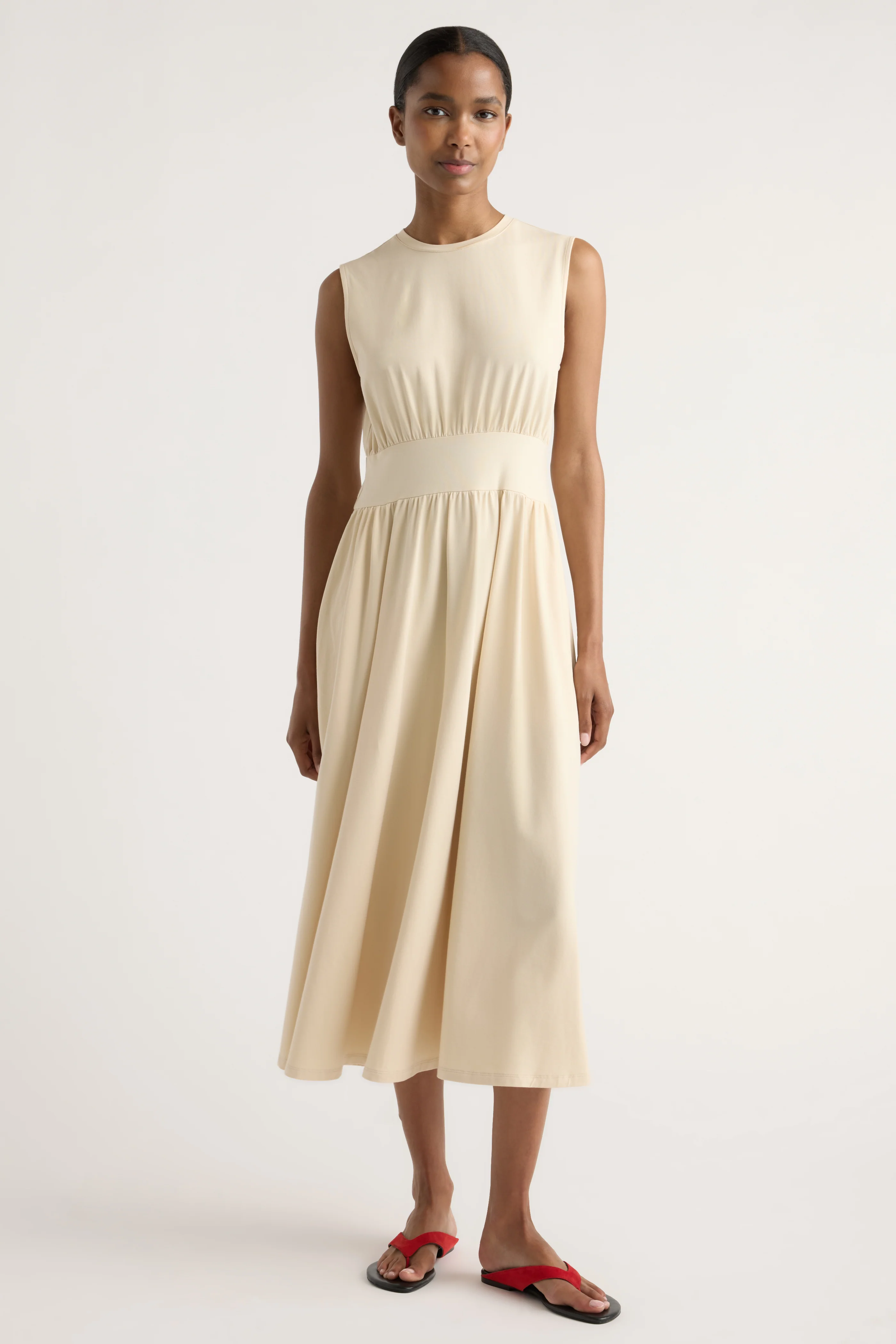 Prynn Sleeveless Jersey Dress - Image 2