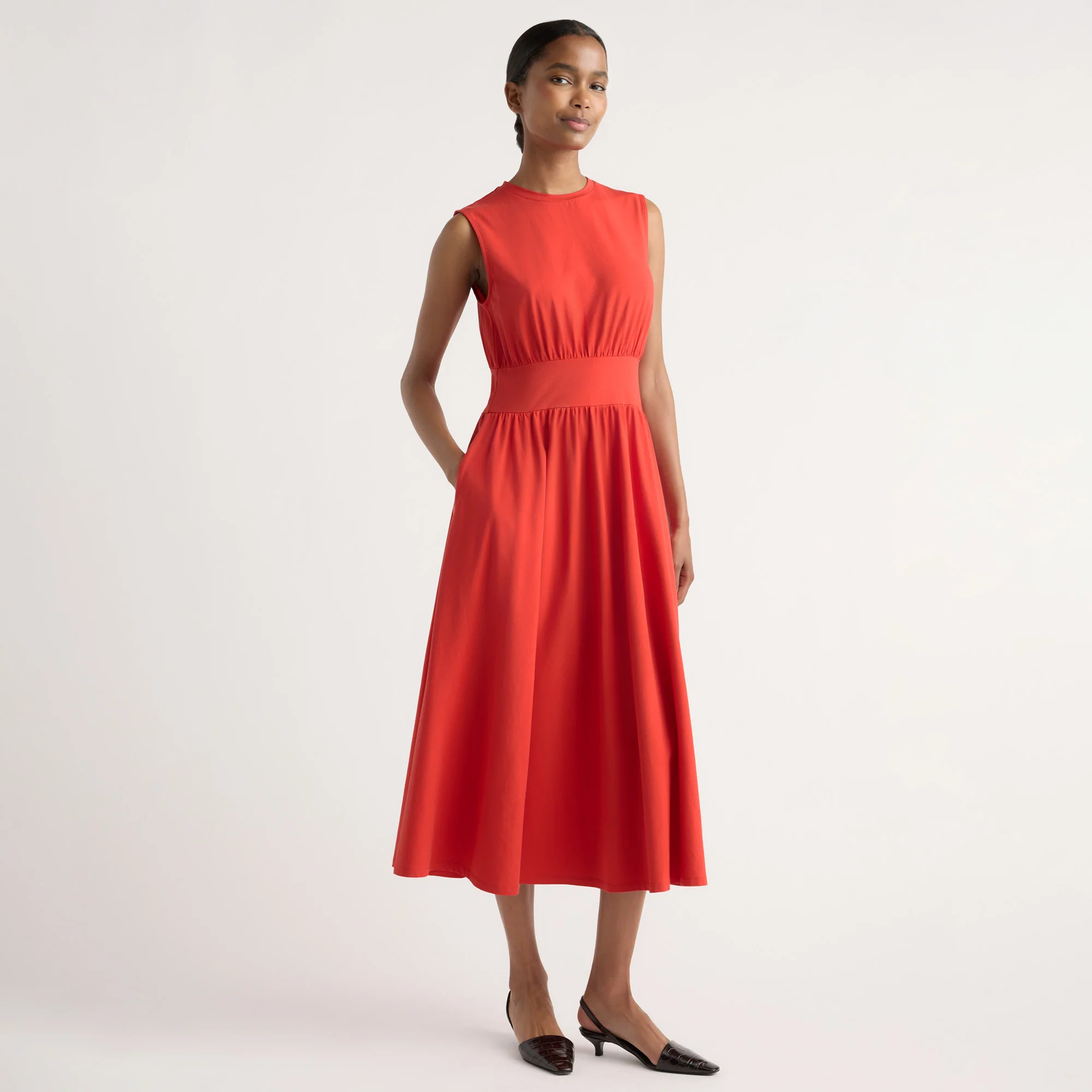 Prynn Sleeveless Jersey Dress