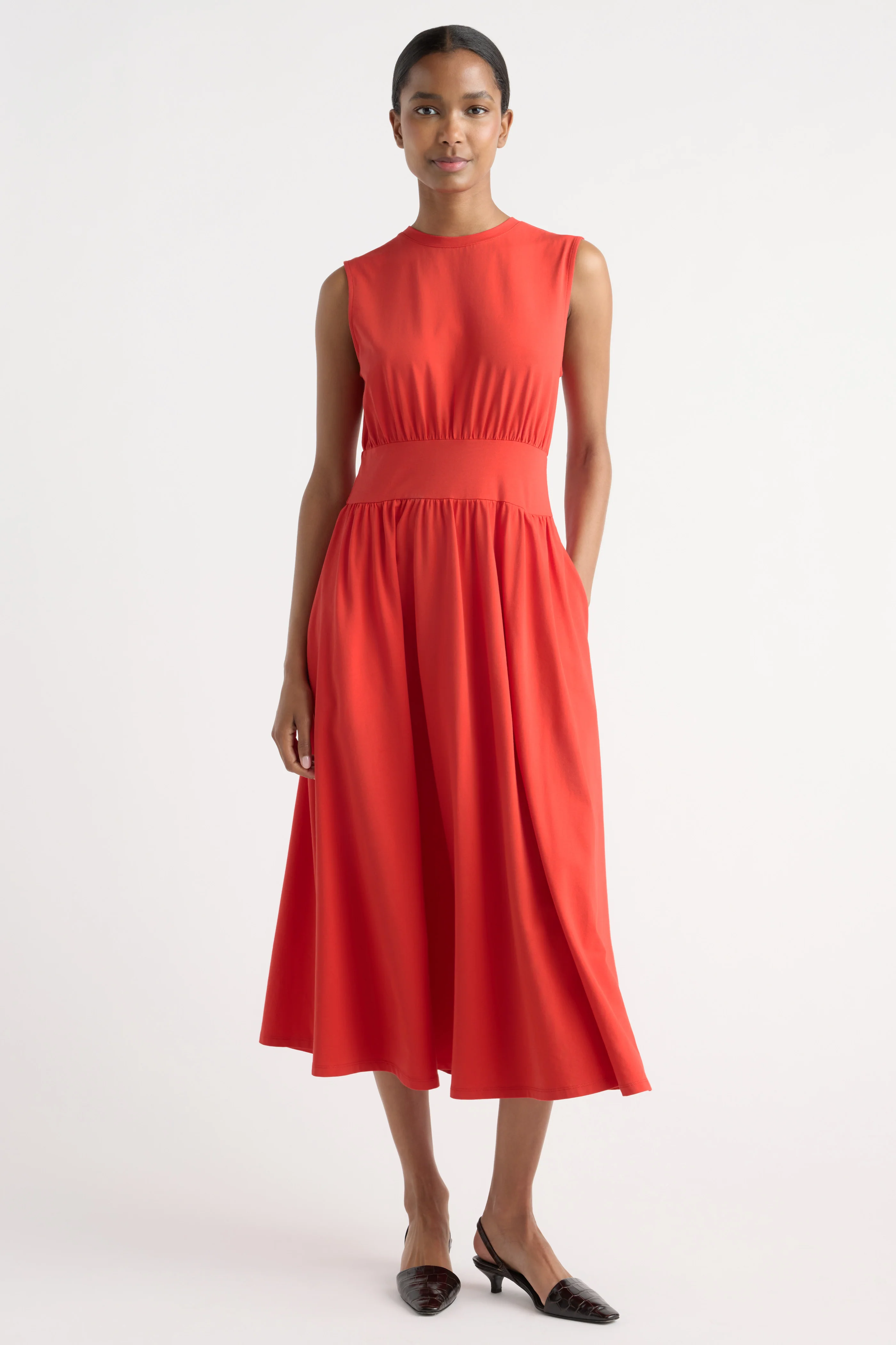 Prynn Sleeveless Jersey Dress - Image 4