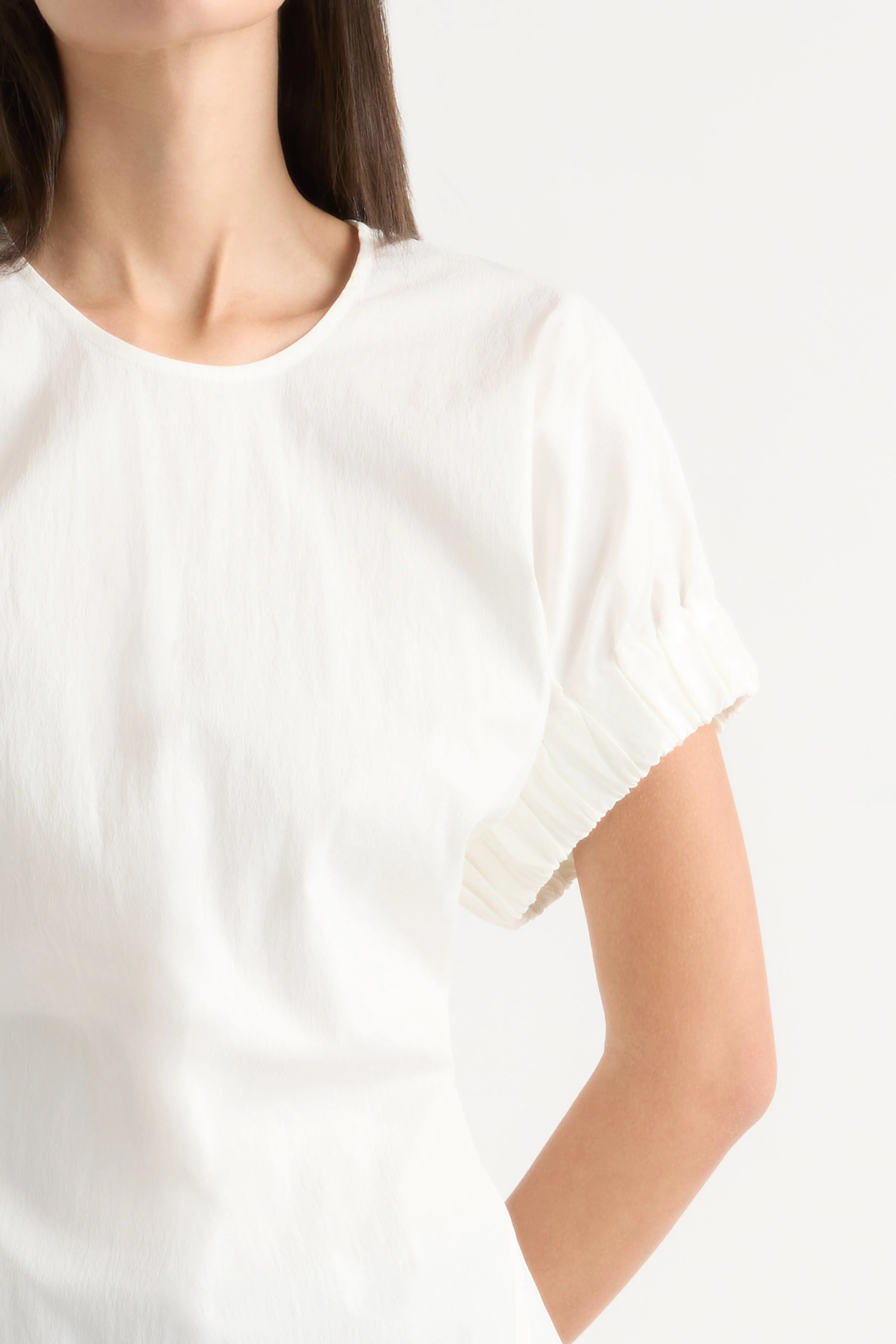 Roxanne Elasticated-Sleeve Blouse - Image 4