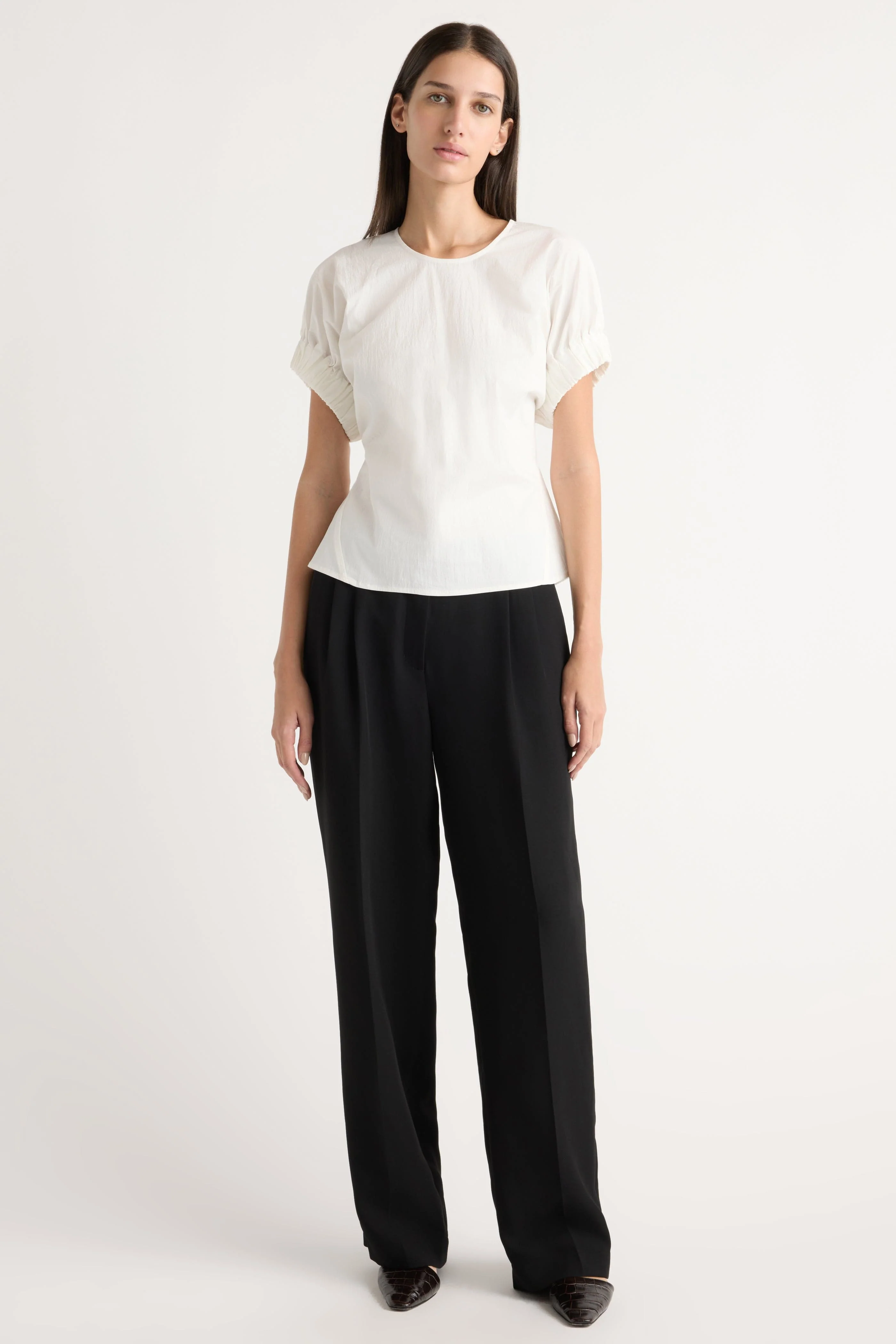 Roxanne Elasticated-Sleeve Blouse - Image 5