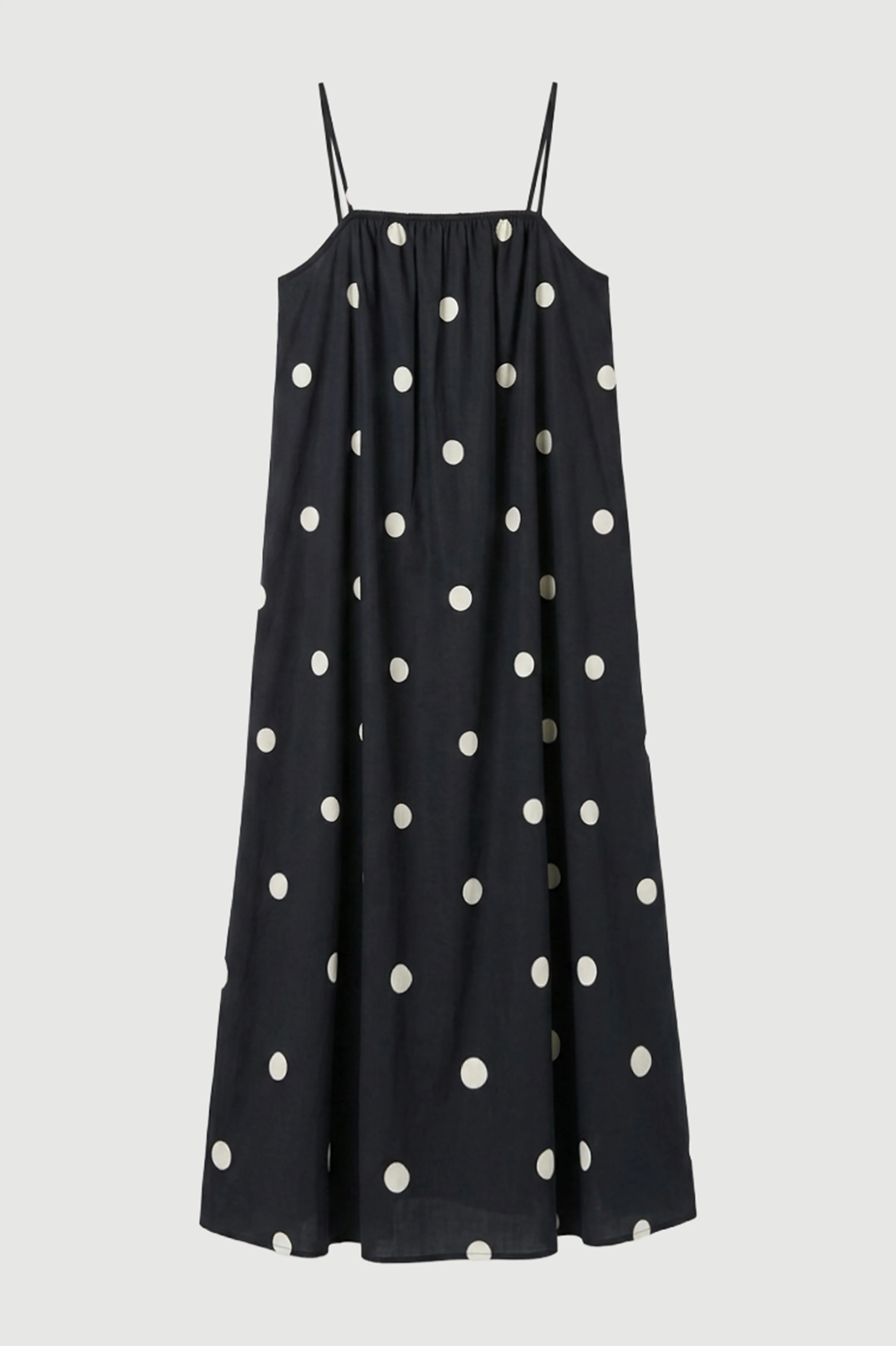 Selene Lightweight Polka Dot Maxi Dress - Image 10