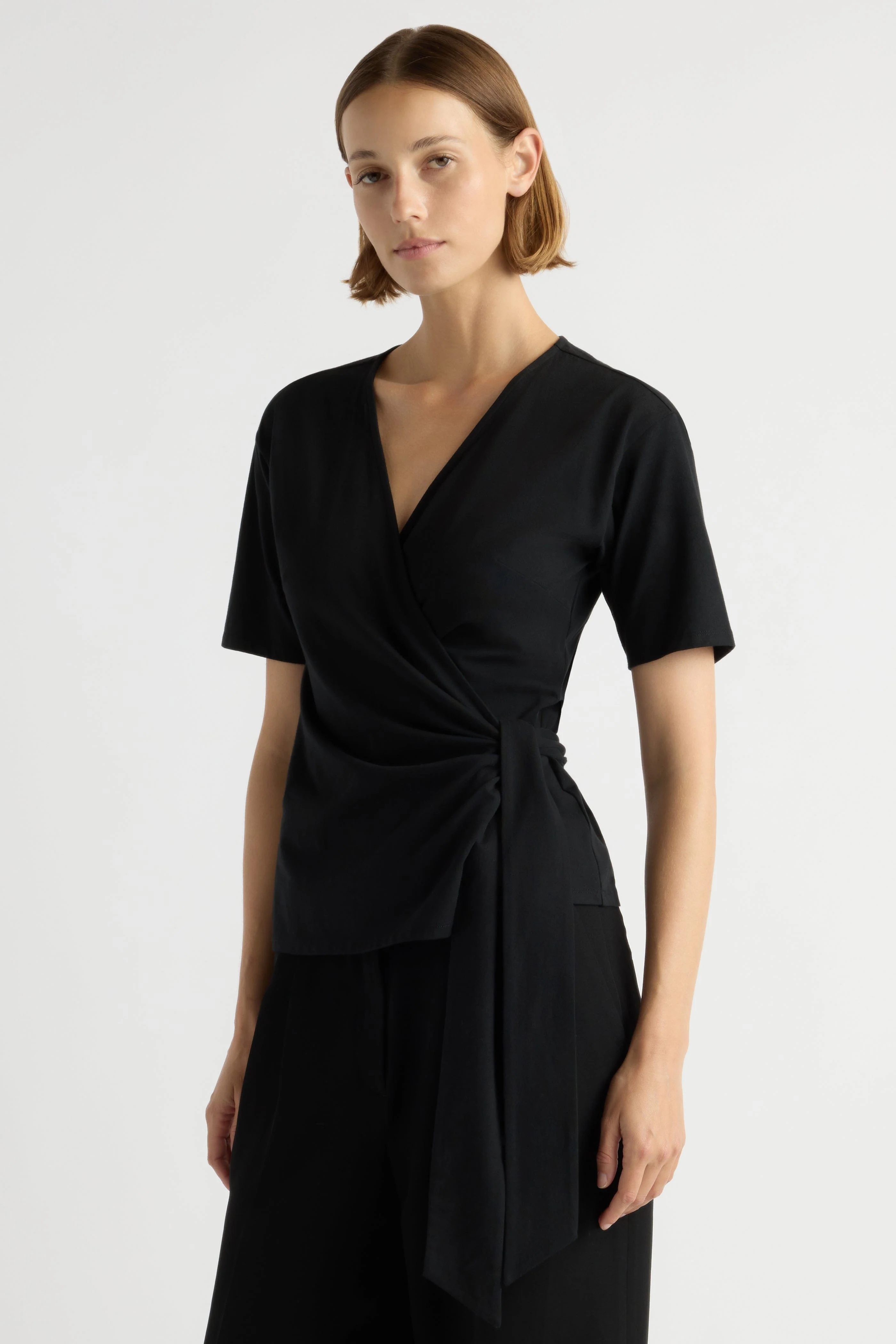 Sena Organic Cotton Wrap Tee - Image 2
