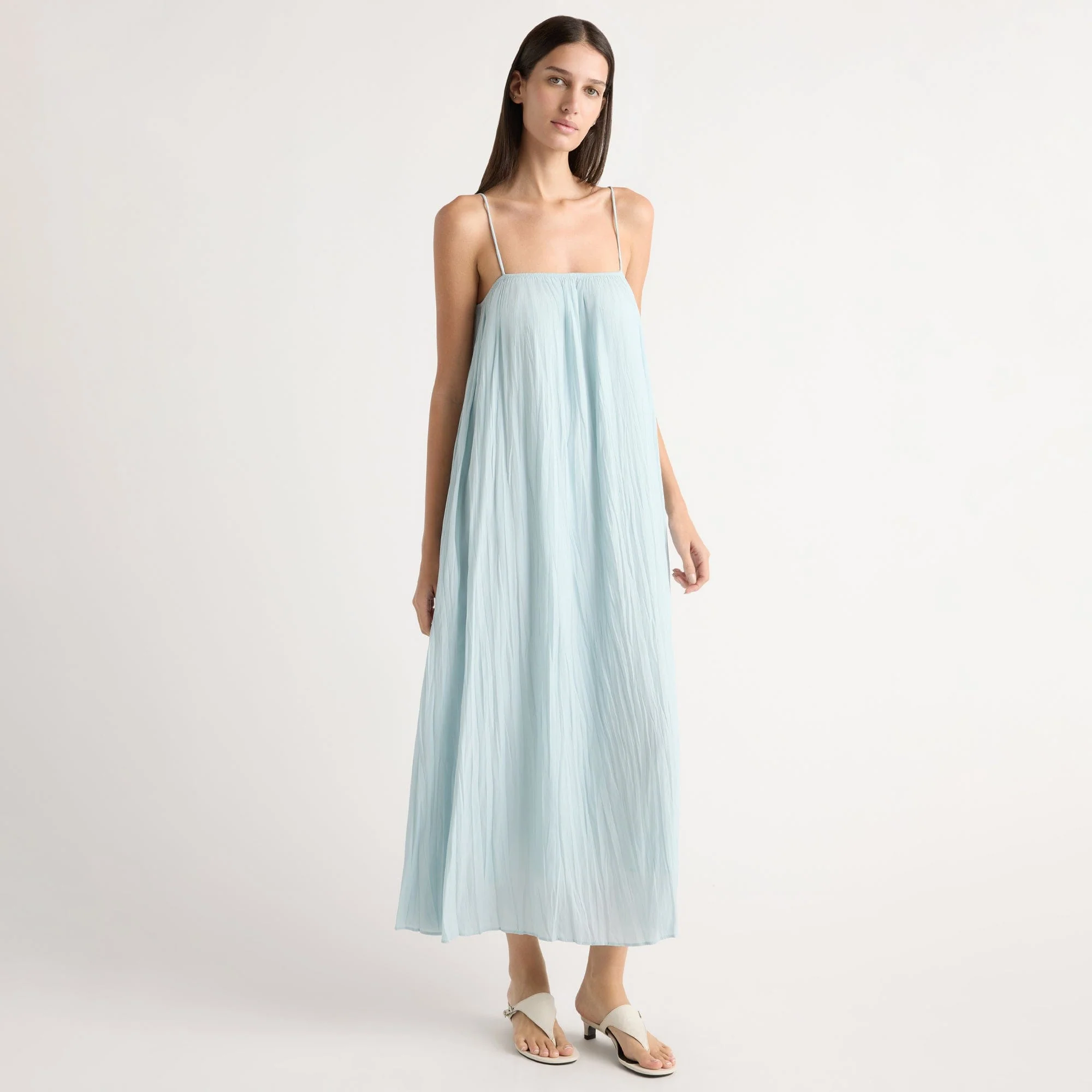 Solange Crinkled Maxi Dress