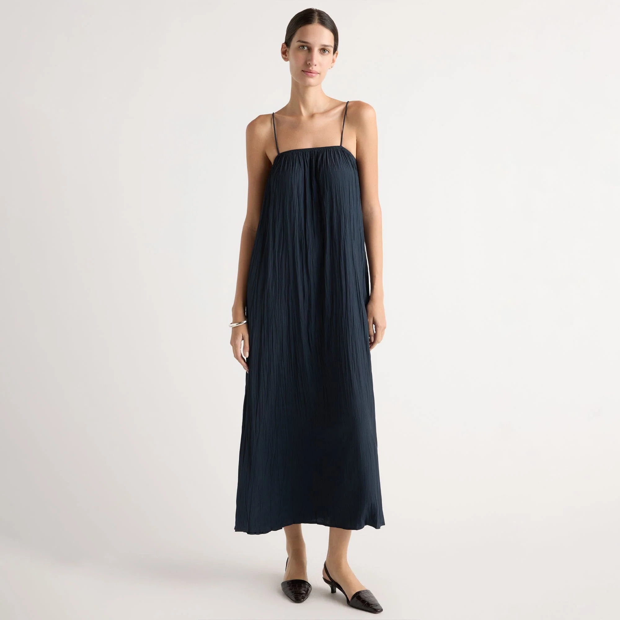 Solange Crinkled Maxi Dress