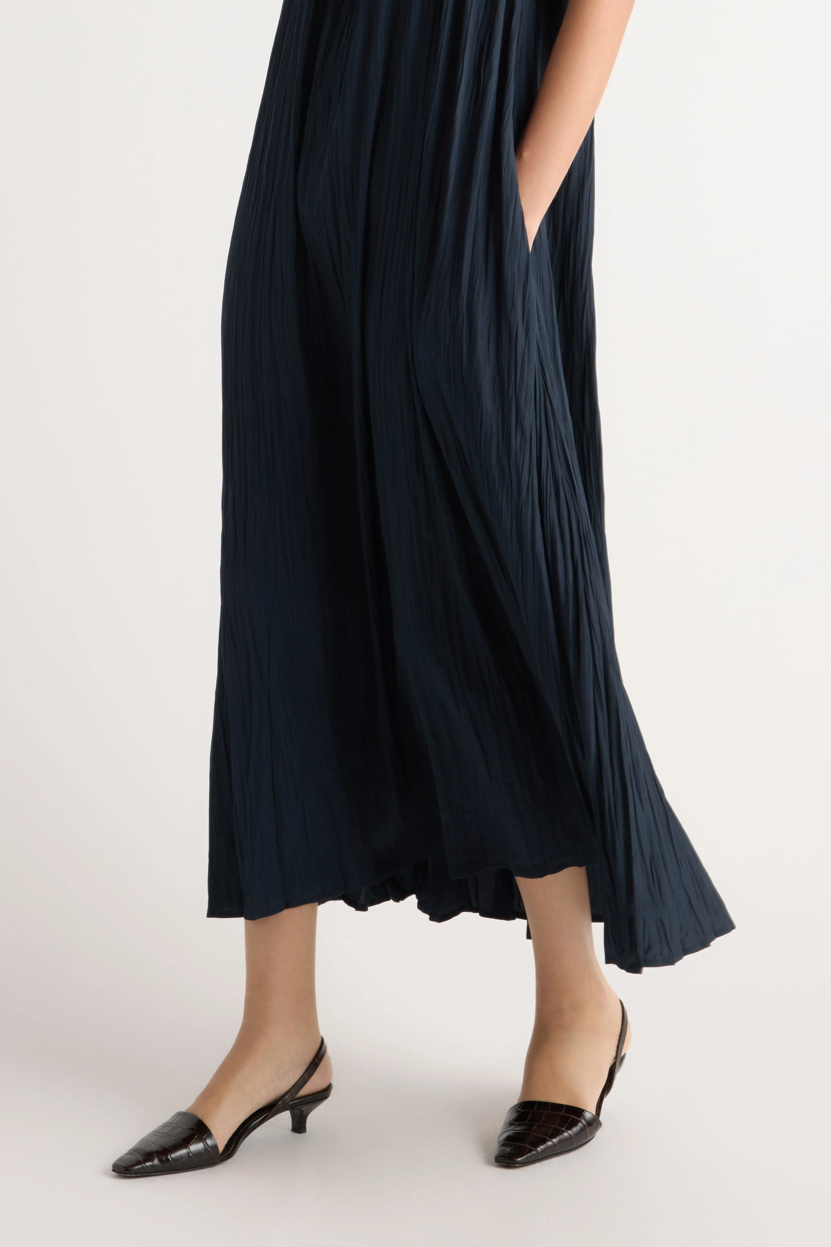 Solange Crinkled Maxi Dress - Image 6
