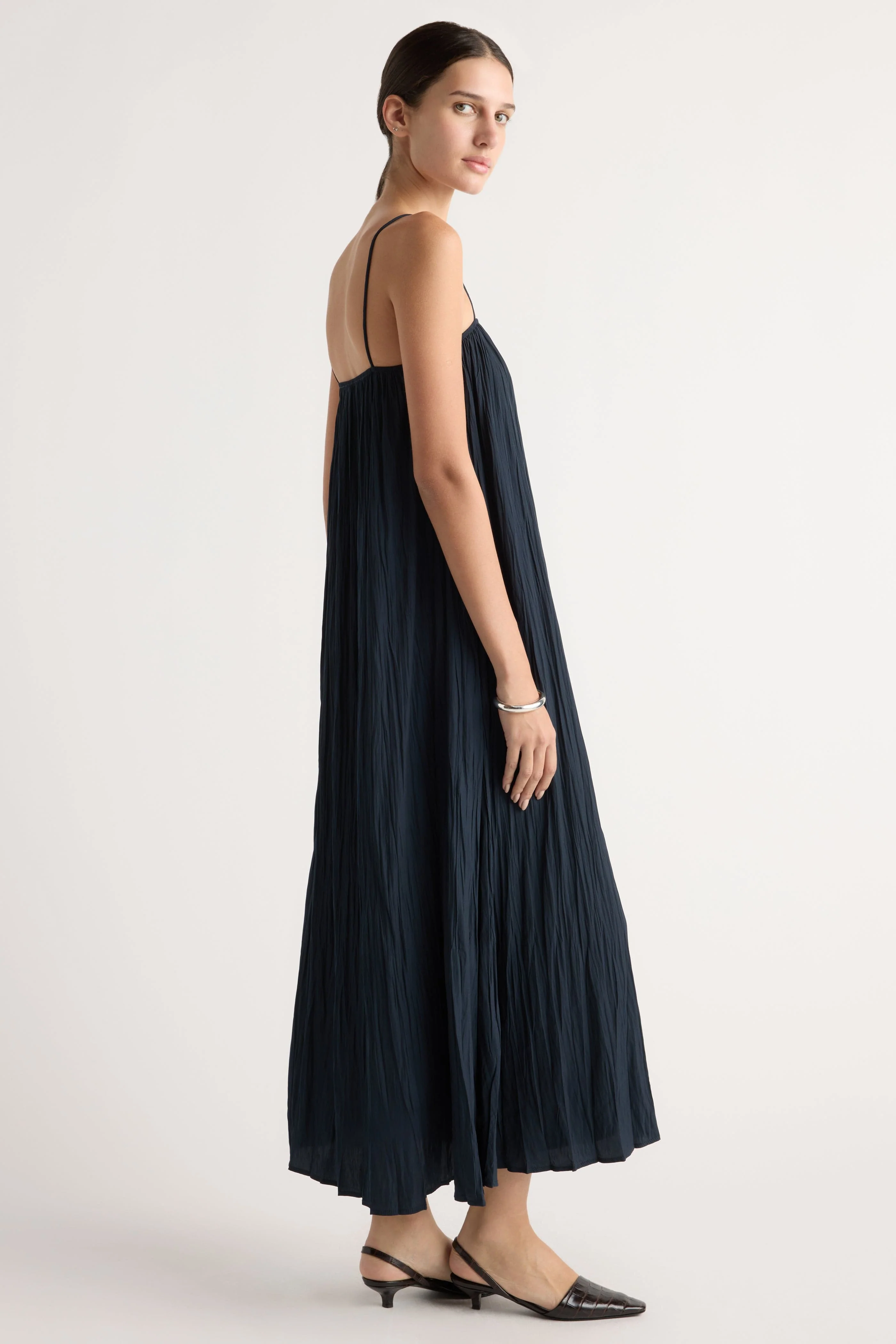 Solange Crinkled Maxi Dress - Image 7