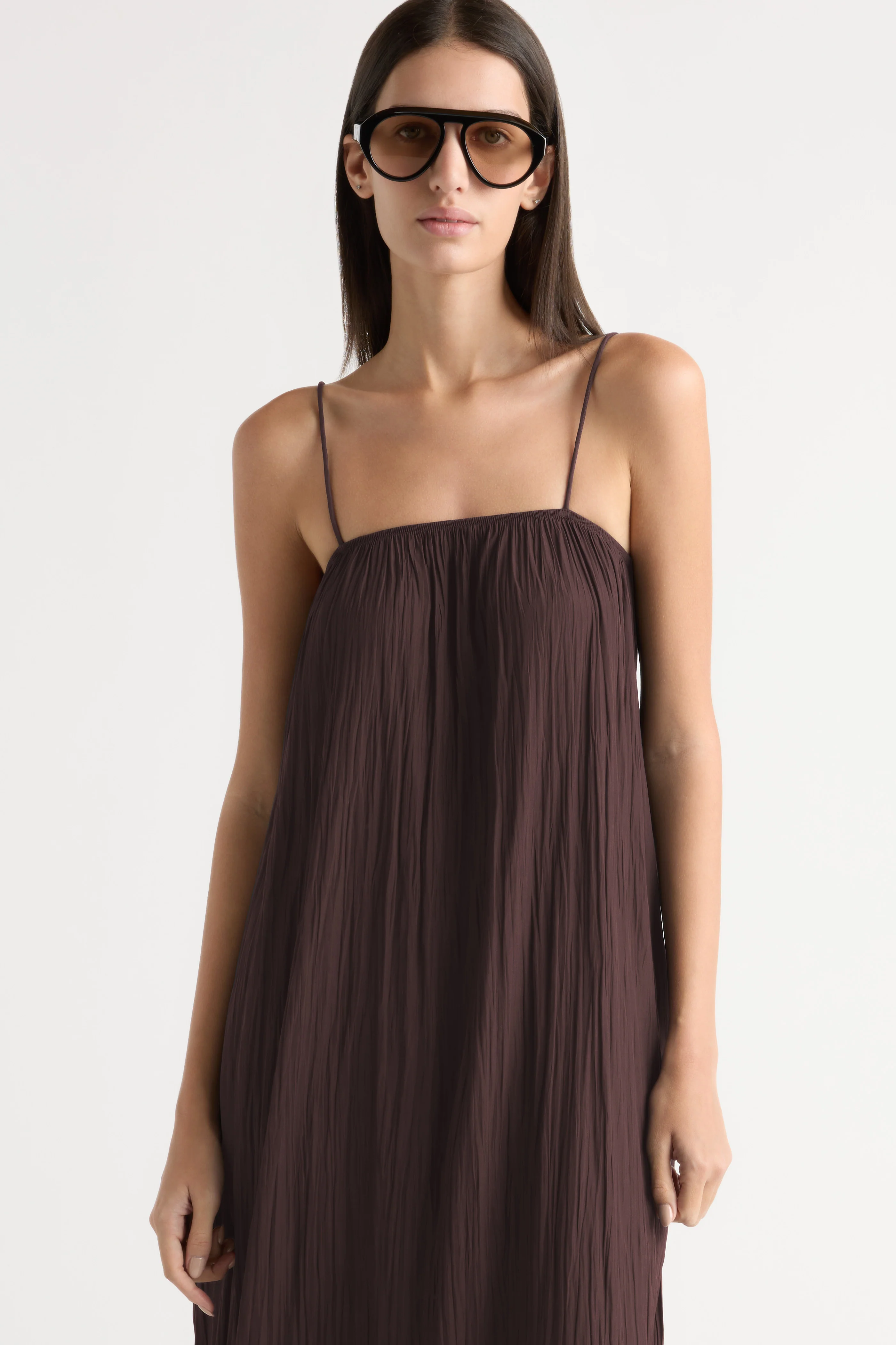 Solange Crinkled Maxi Dress - Image 3