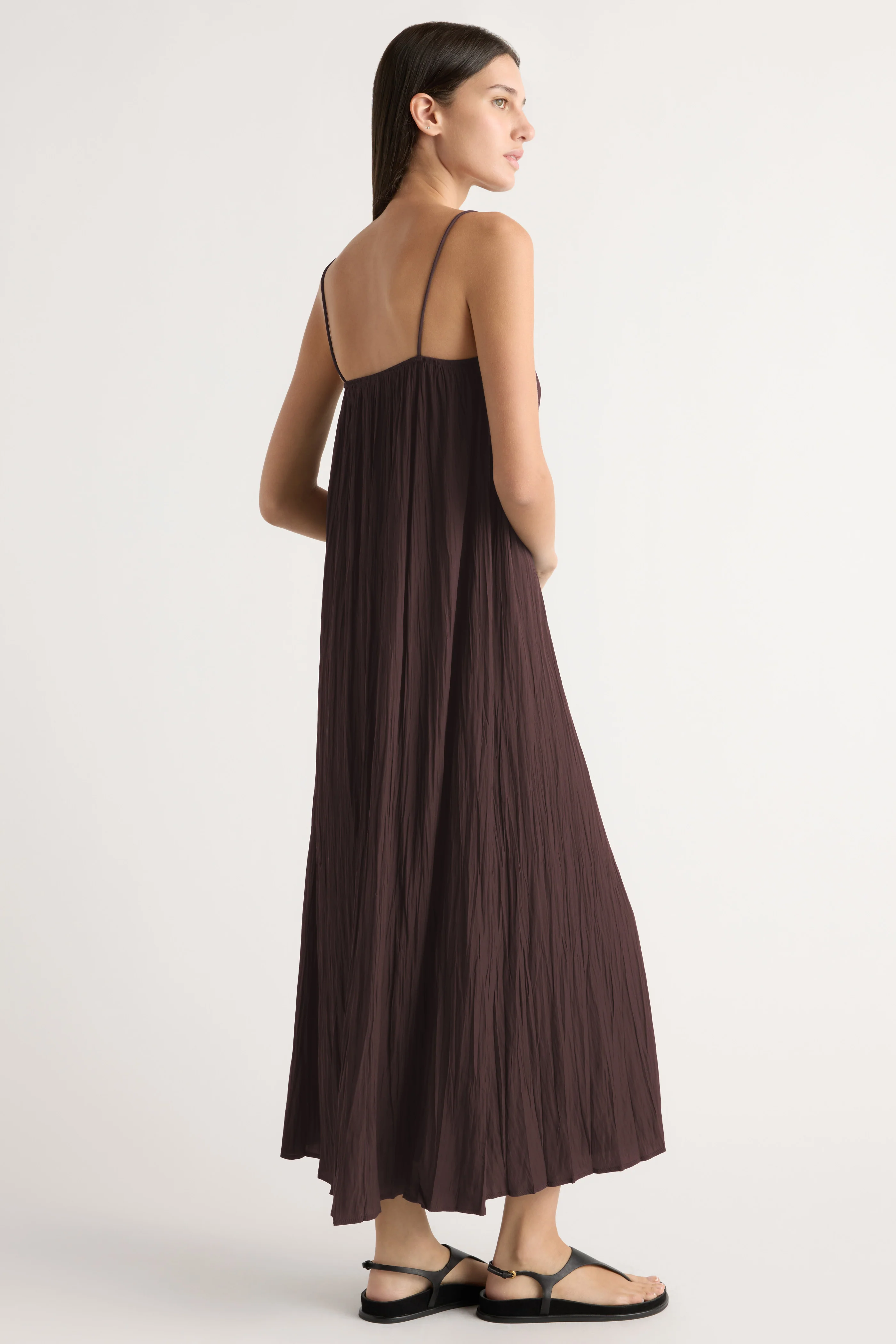 Solange Crinkled Maxi Dress - Image 5