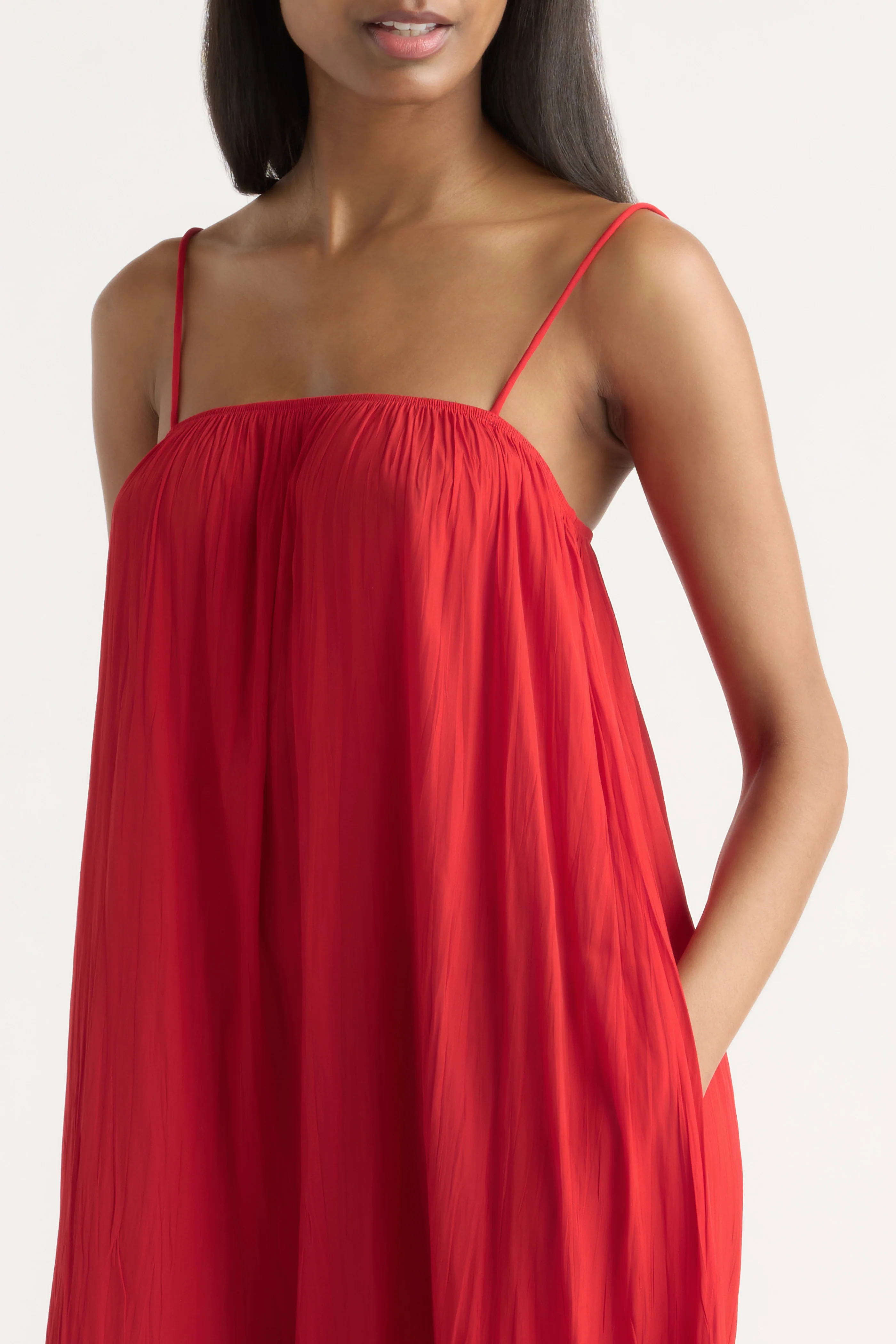 Solange Crinkled Maxi Dress - Image 3