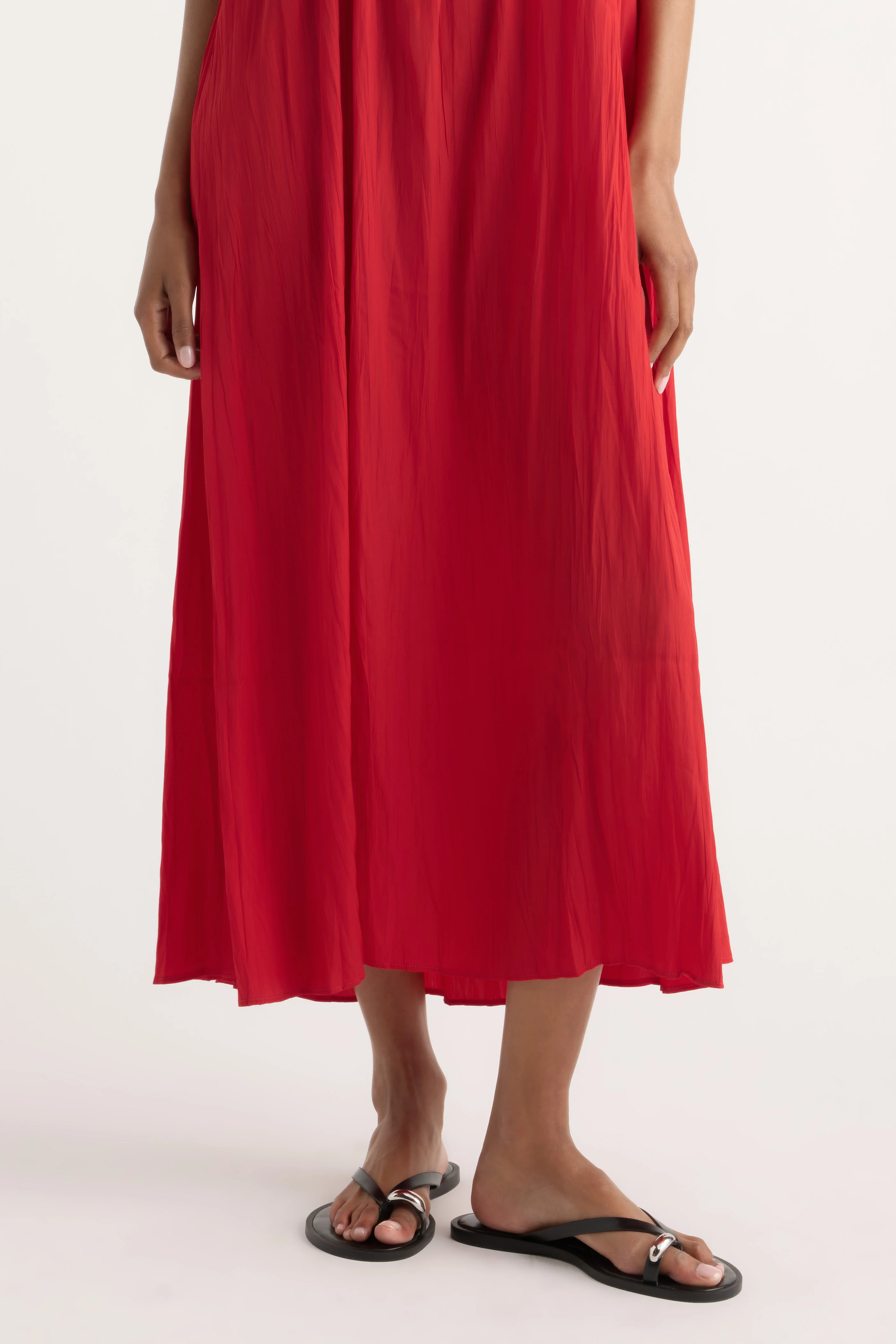 Solange Crinkled Maxi Dress - Image 5