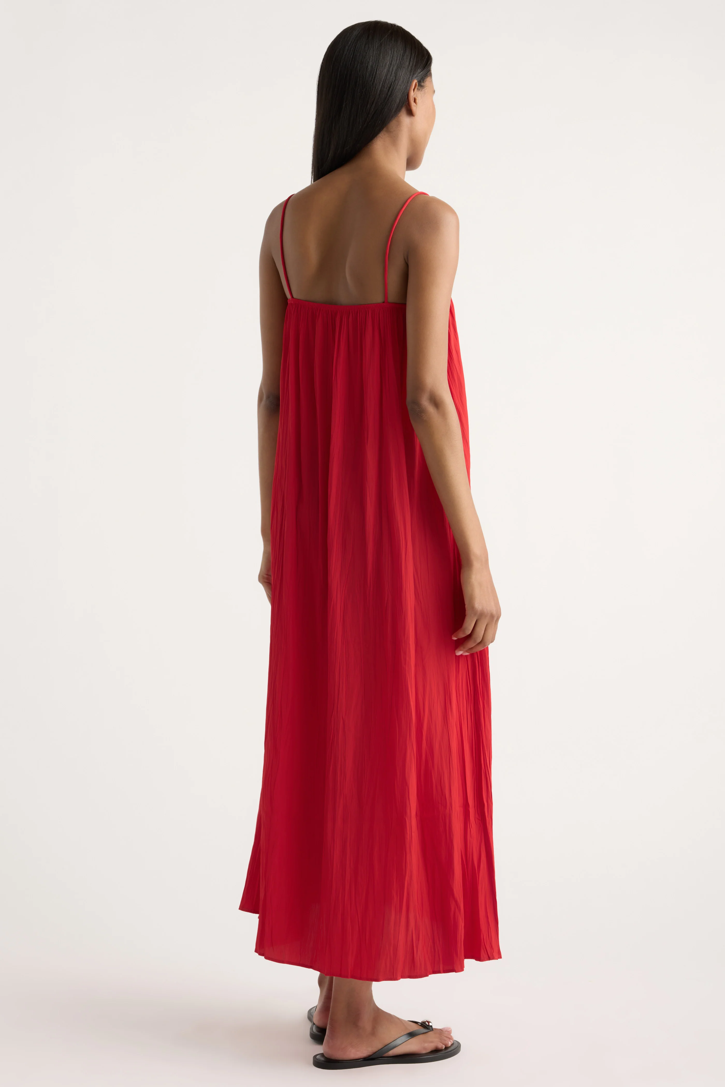 Solange Crinkled Maxi Dress - Image 6