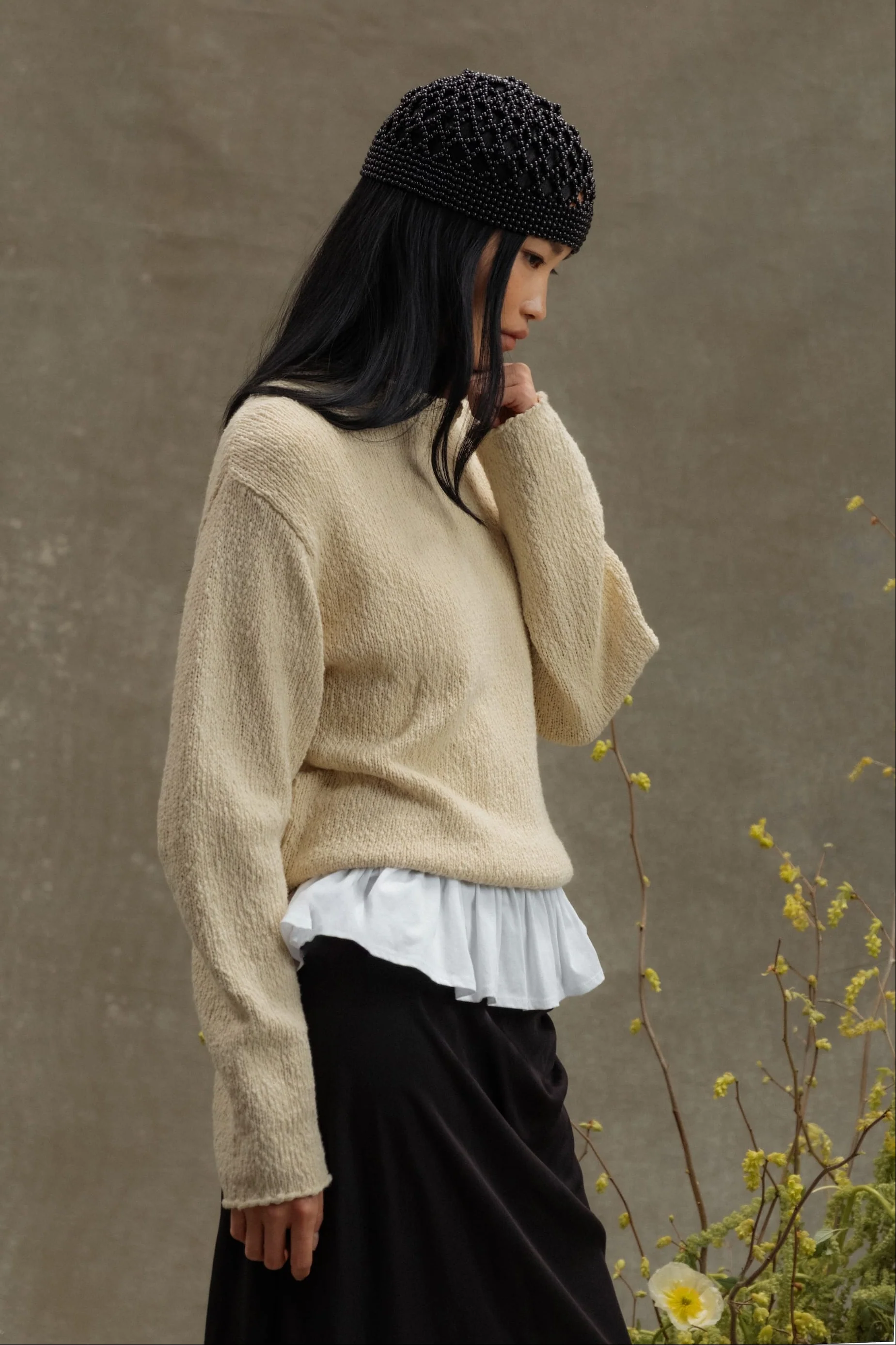 Leonie Organic Cotton Ruffled Tunic Tee - Image 11