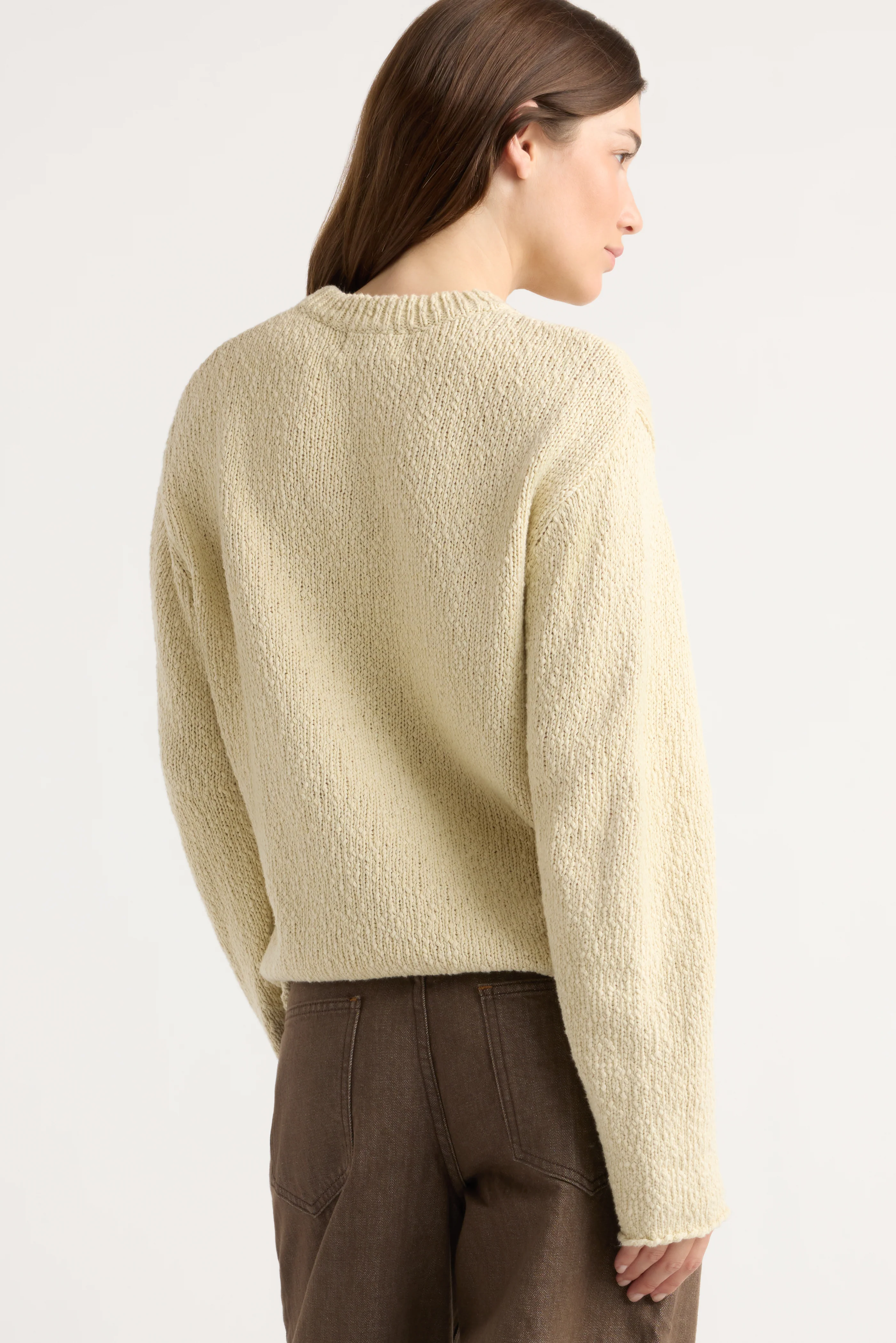 Sonya Textured Organic Cotton Sweater - Image 5