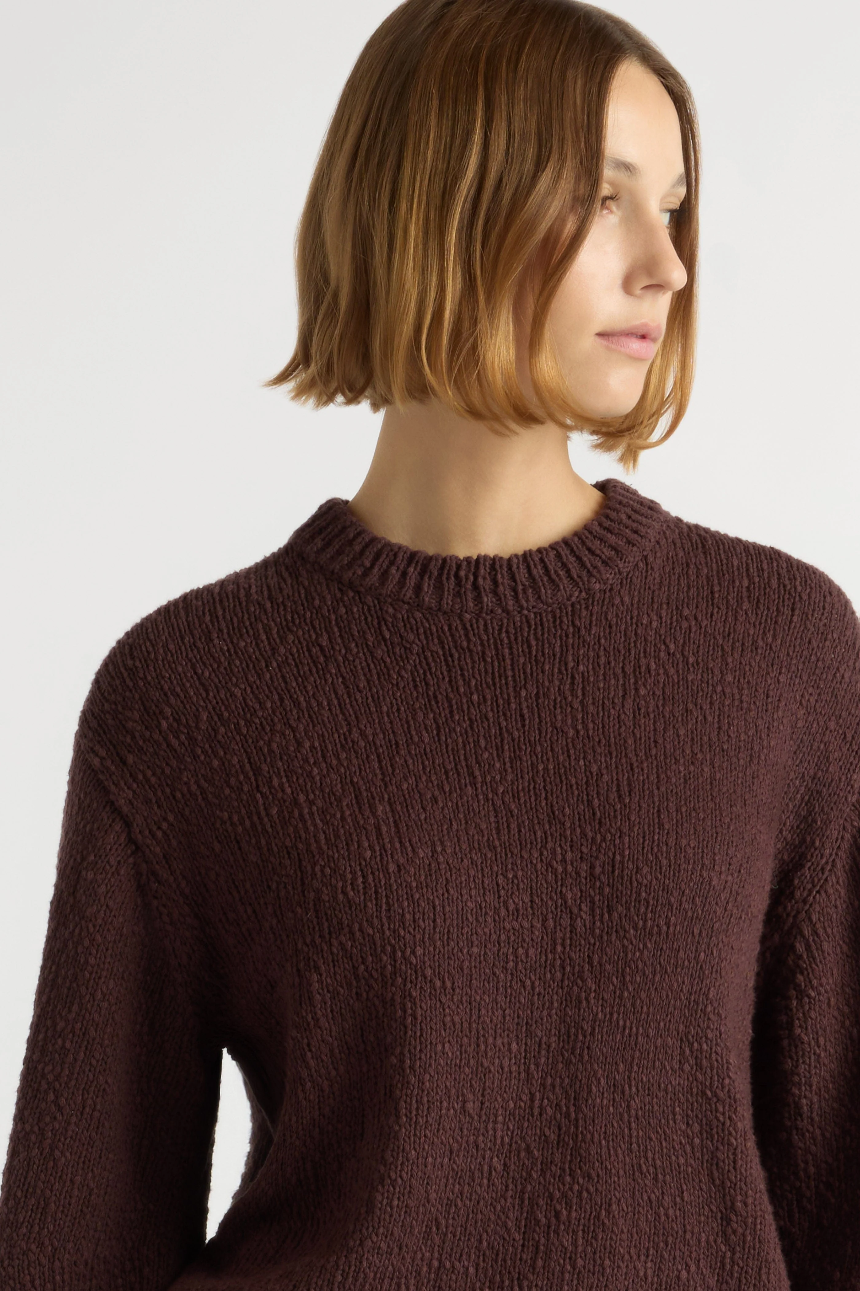 Sonya Textured Organic Cotton Sweater - Image 4