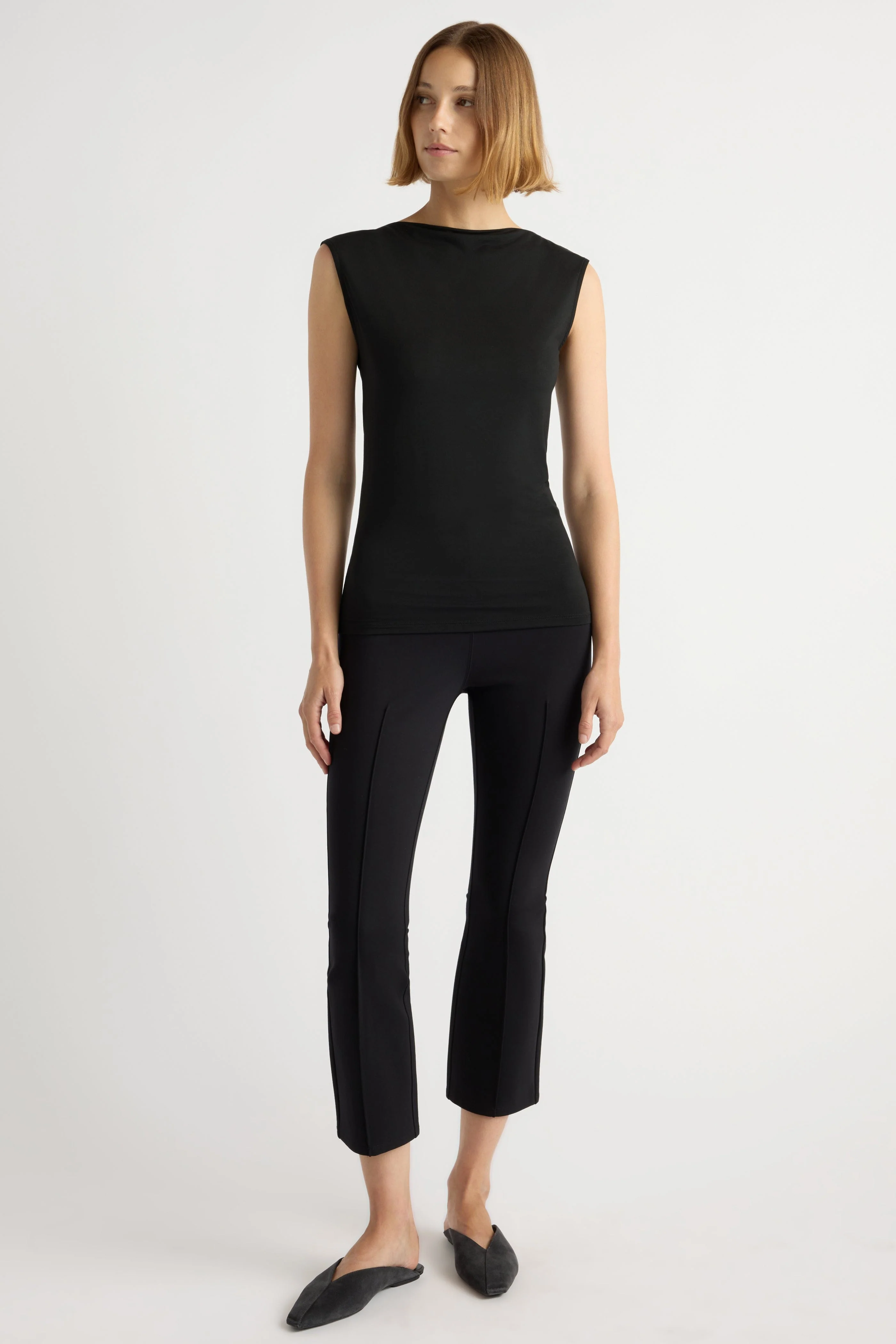 Tez Kick-Flare Ponte Stretch Pant - Image 6
