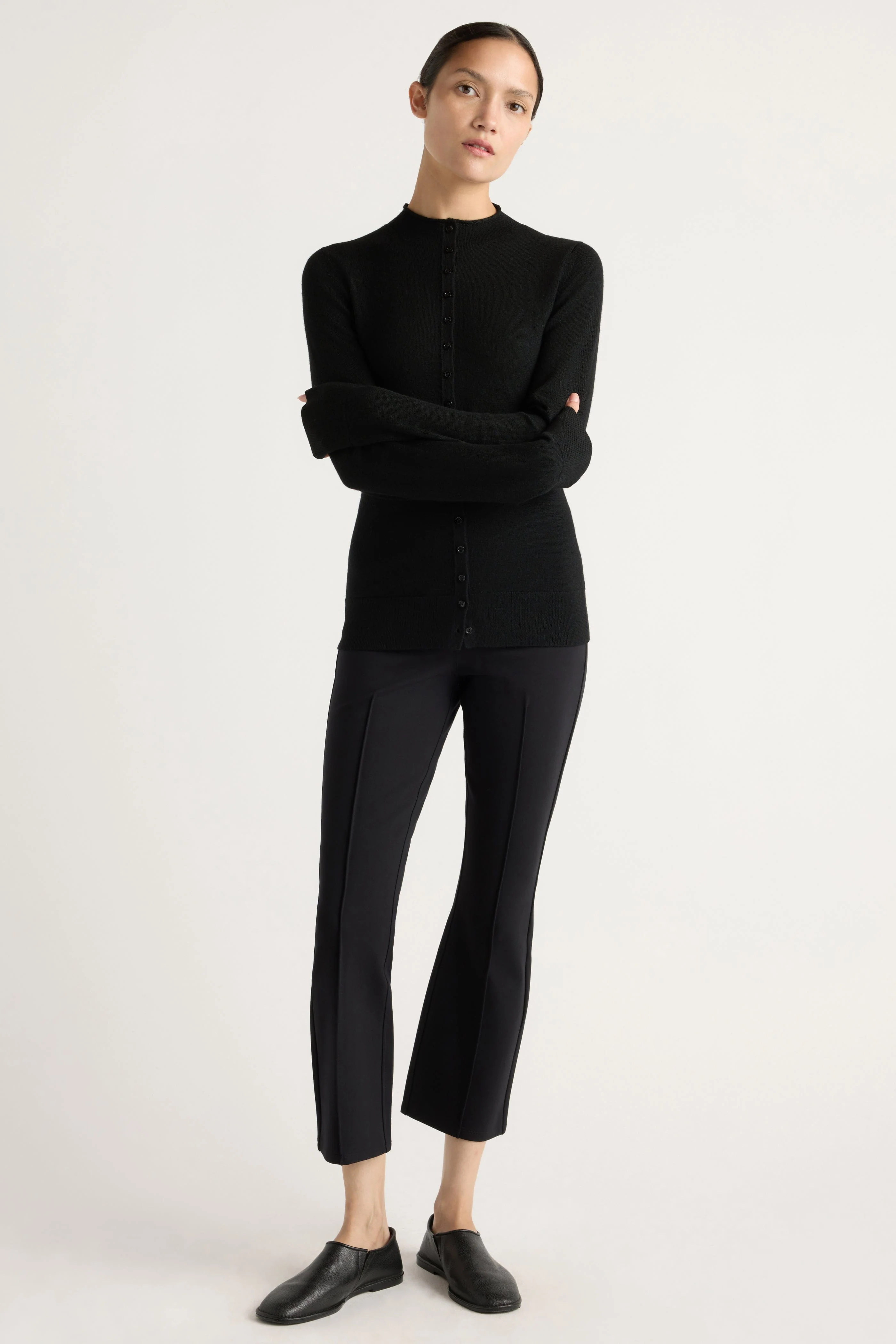 Tez Kick-Flare Ponte Stretch Pant - Image 7