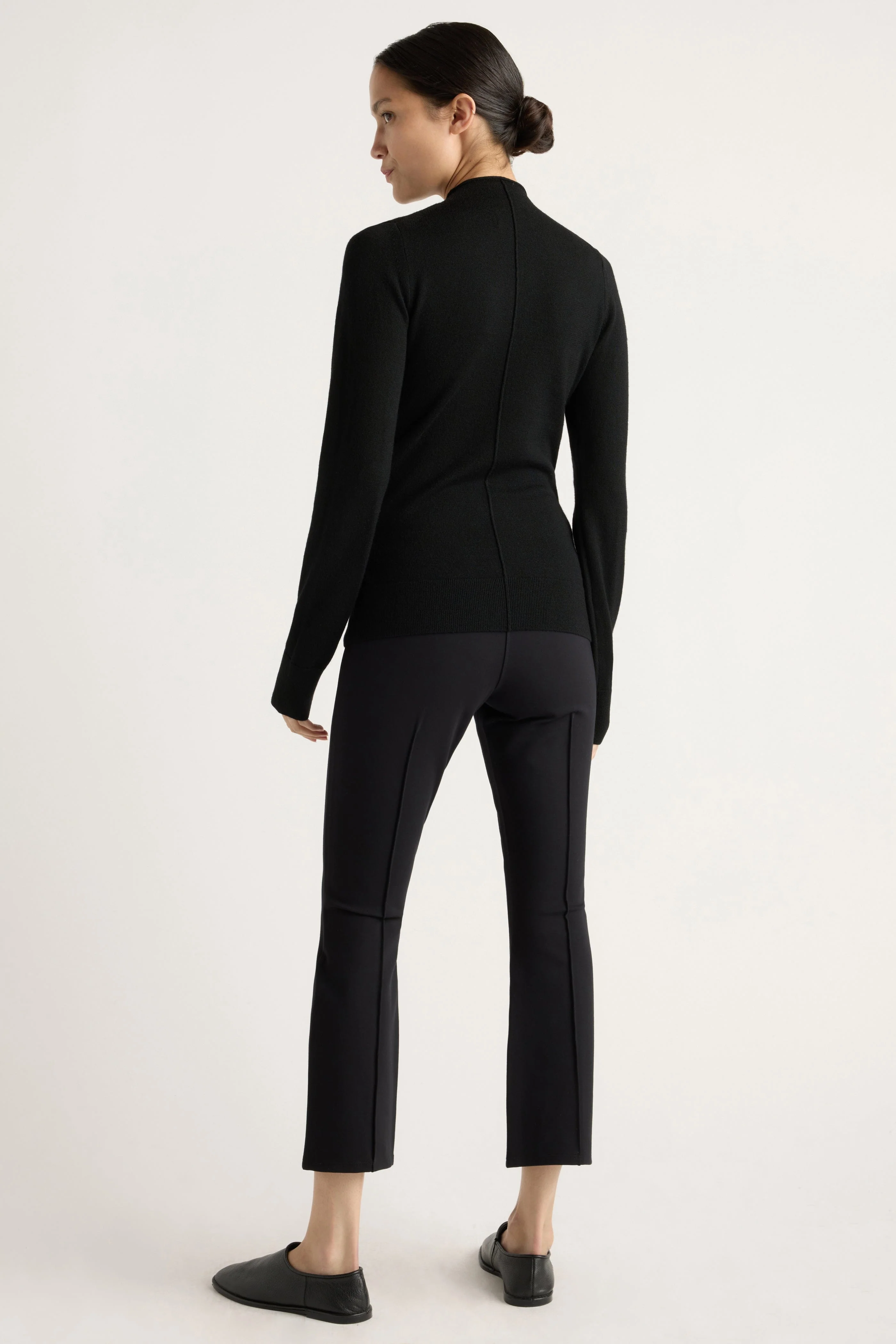 Tez Kick-Flare Ponte Stretch Pant - Image 8